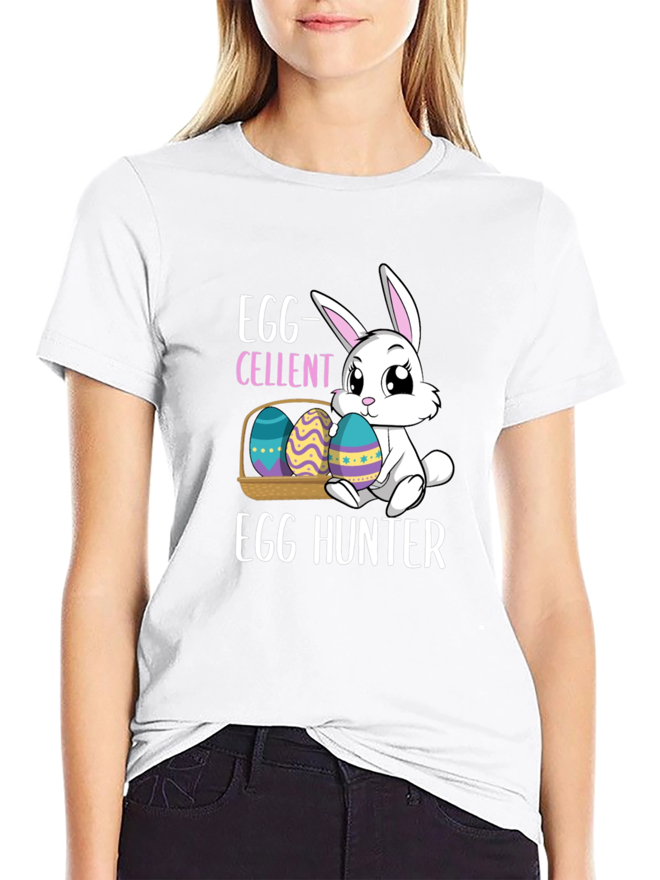 Egg-cellent Easter Bunny T-Shirt