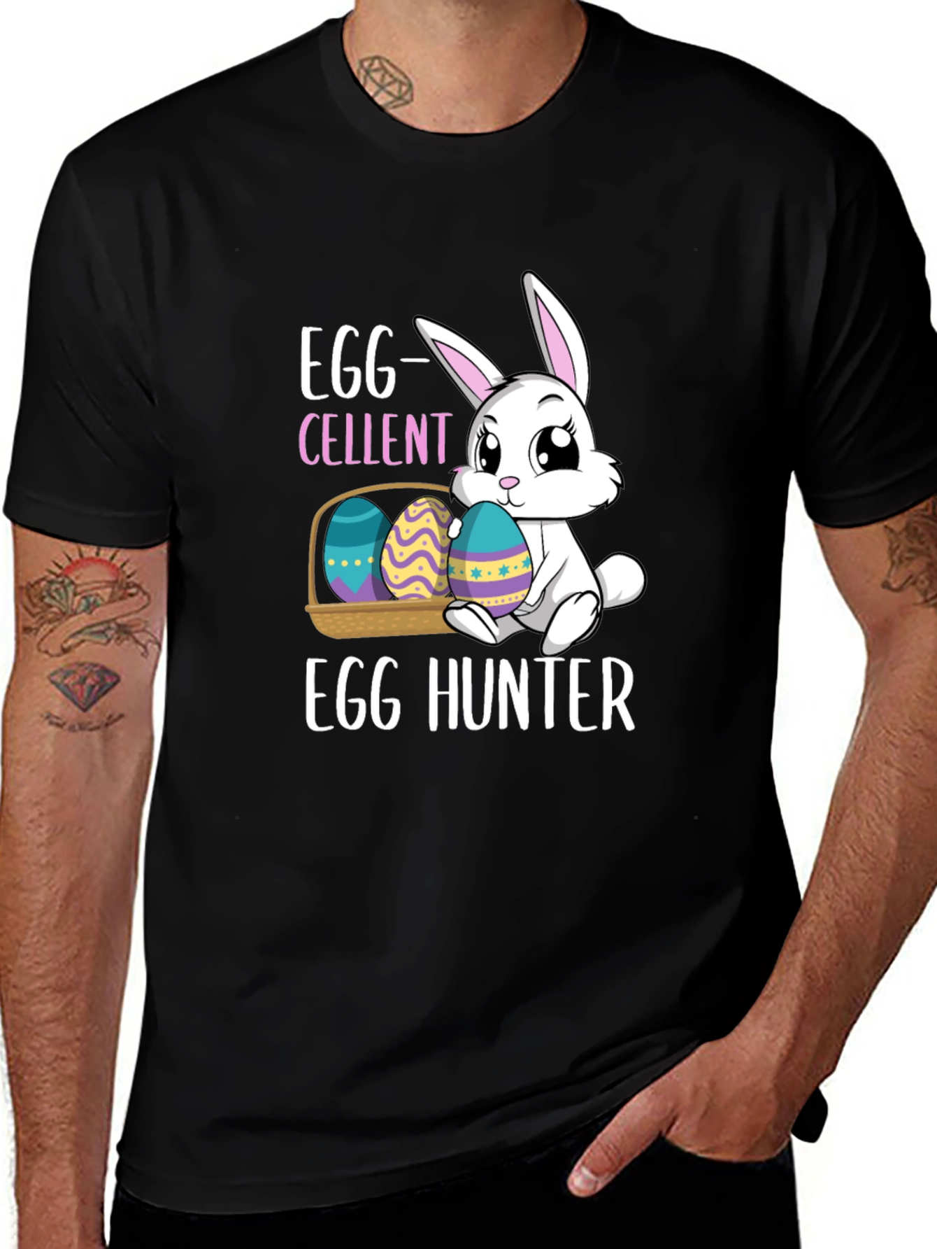 Egg-cellent Easter Bunny T-Shirt