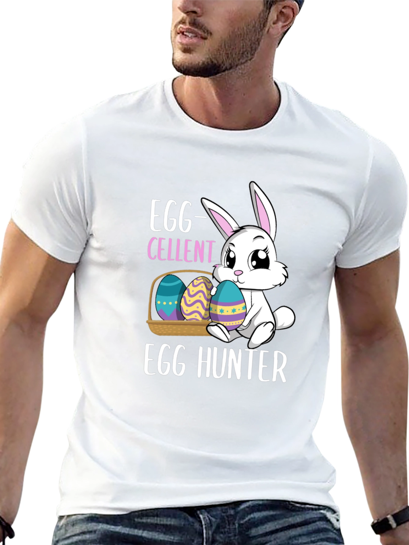 Egg-cellent Easter Bunny T-Shirt