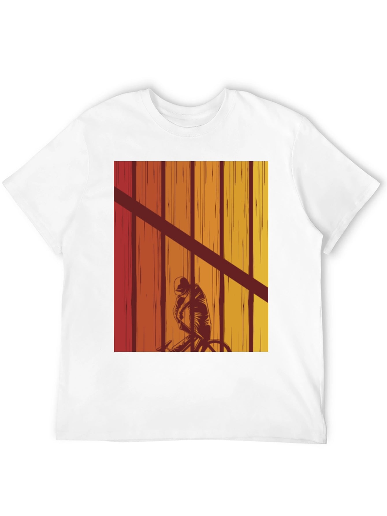 Retro Cyclist Graphic Tee