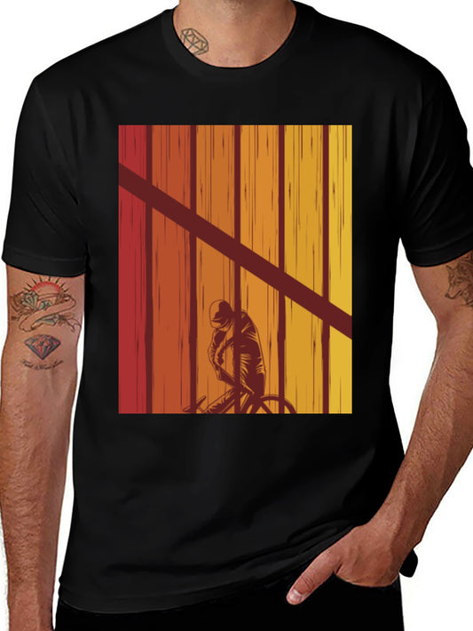 Retro Cyclist Graphic Tee