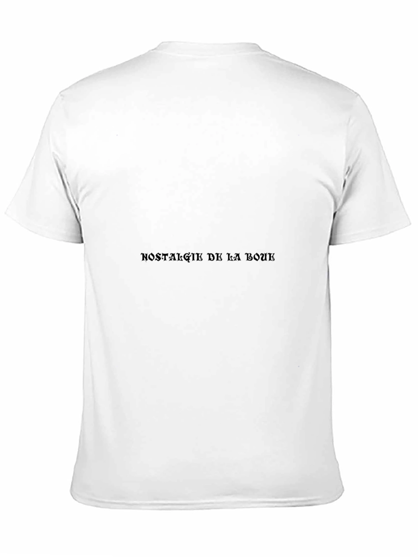 Black Nostalgik De La Boue Graphic Tee