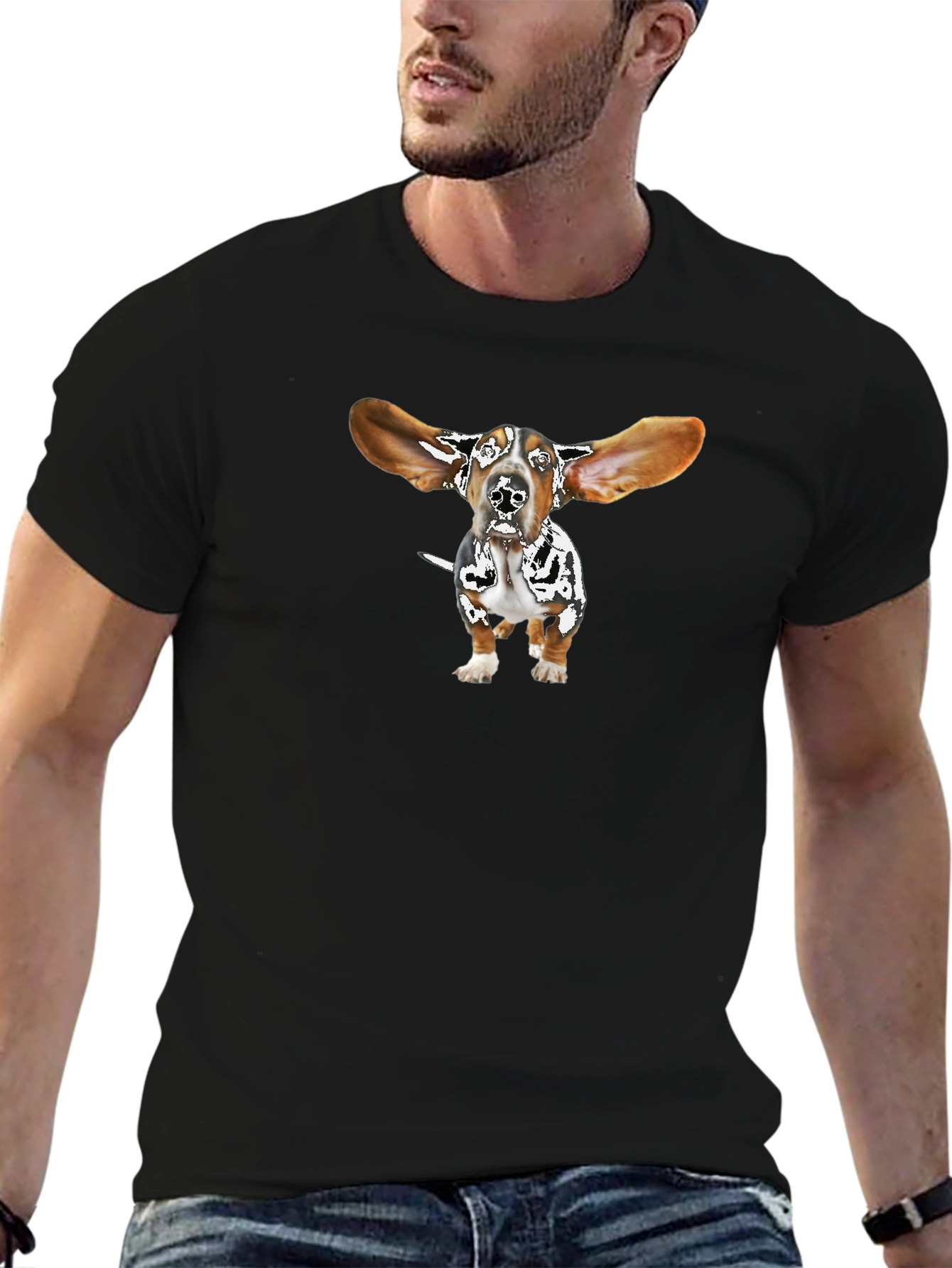 Dog Graphic T-Shirt: Funny Puppy Tee