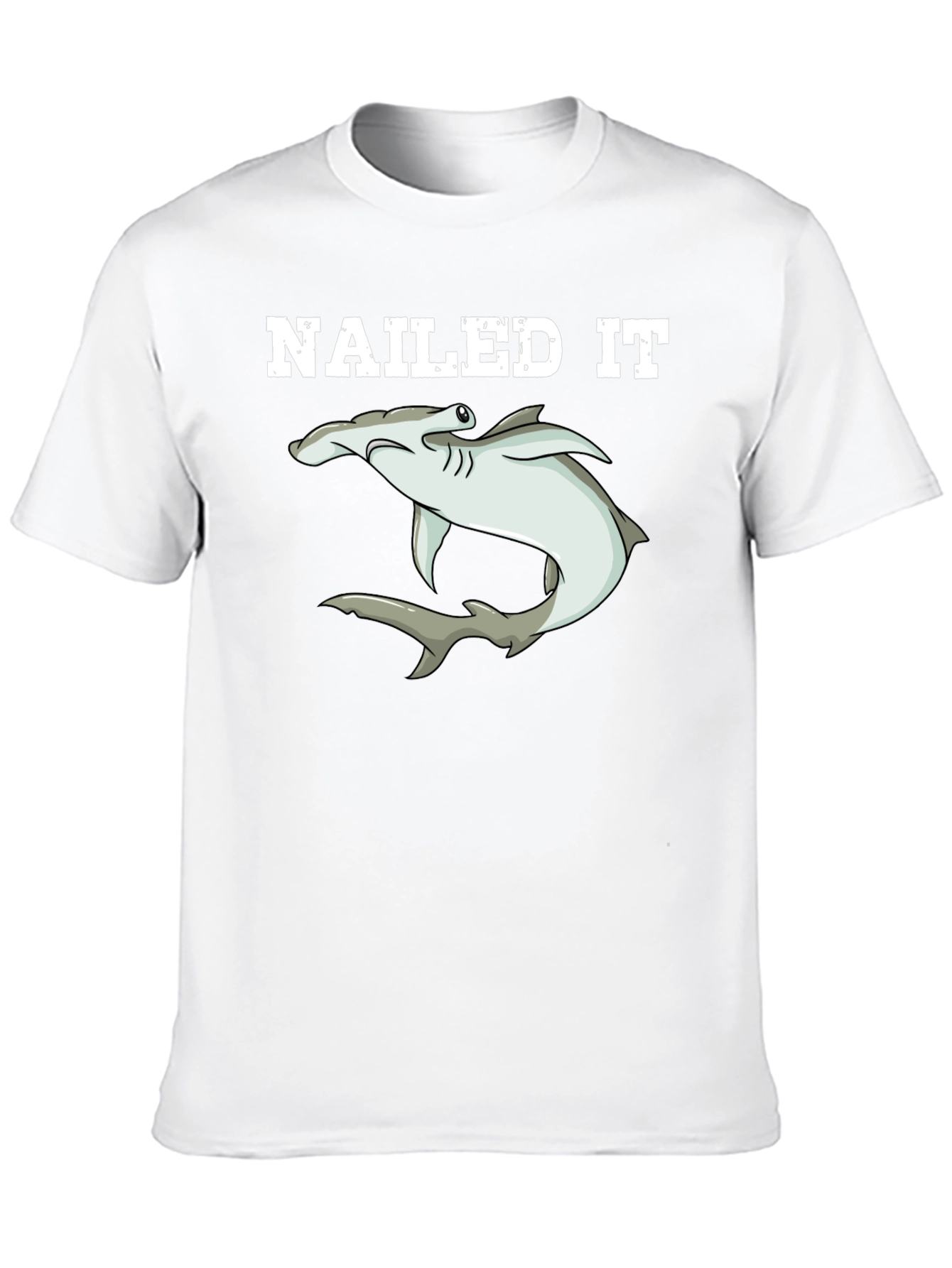 Nailed It Hammerhead Shark Graphic T-Shirt