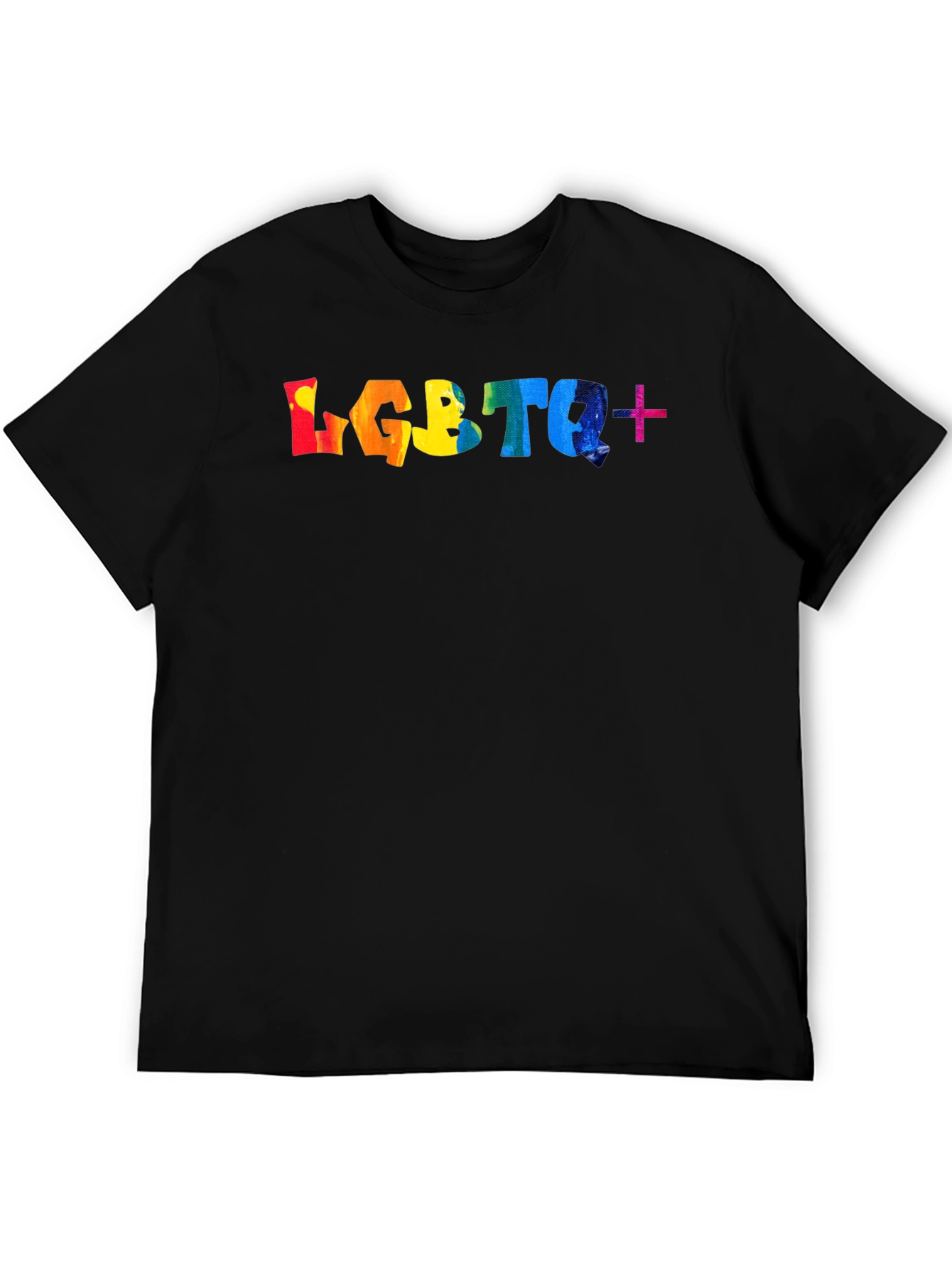 LGBTQ+ Pride Rainbow Graphic T-Shirt
