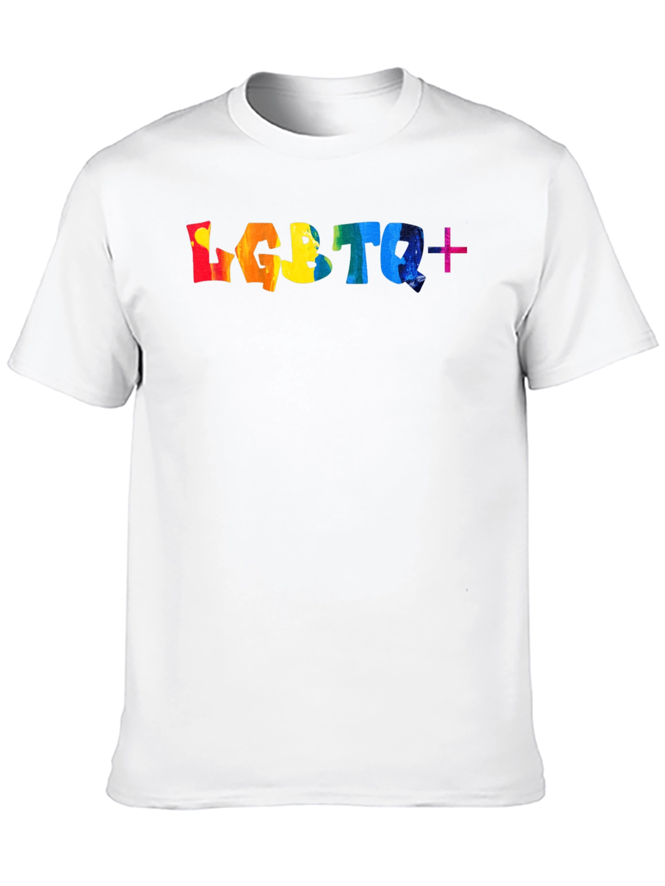 LGBTQ+ Pride Rainbow Graphic T-Shirt