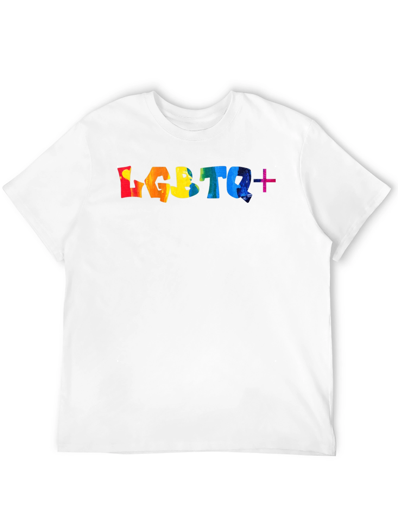 LGBTQ+ Pride Rainbow Graphic T-Shirt