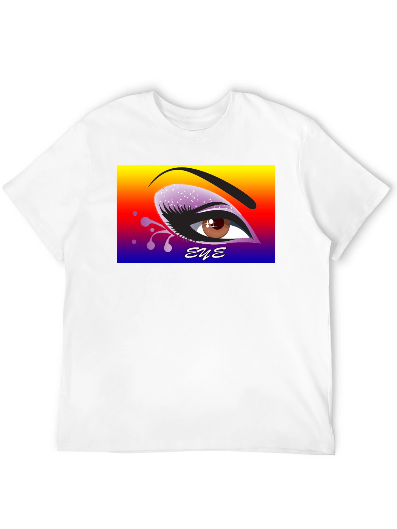 Eye Graphic Black T-Shirt - Expressive Art Tee