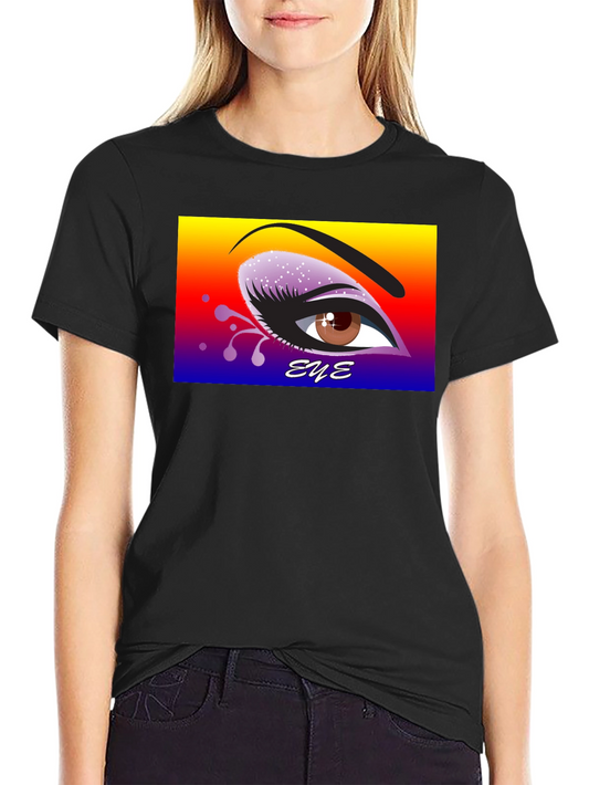 Eye Graphic Black T-Shirt - Expressive Art Tee