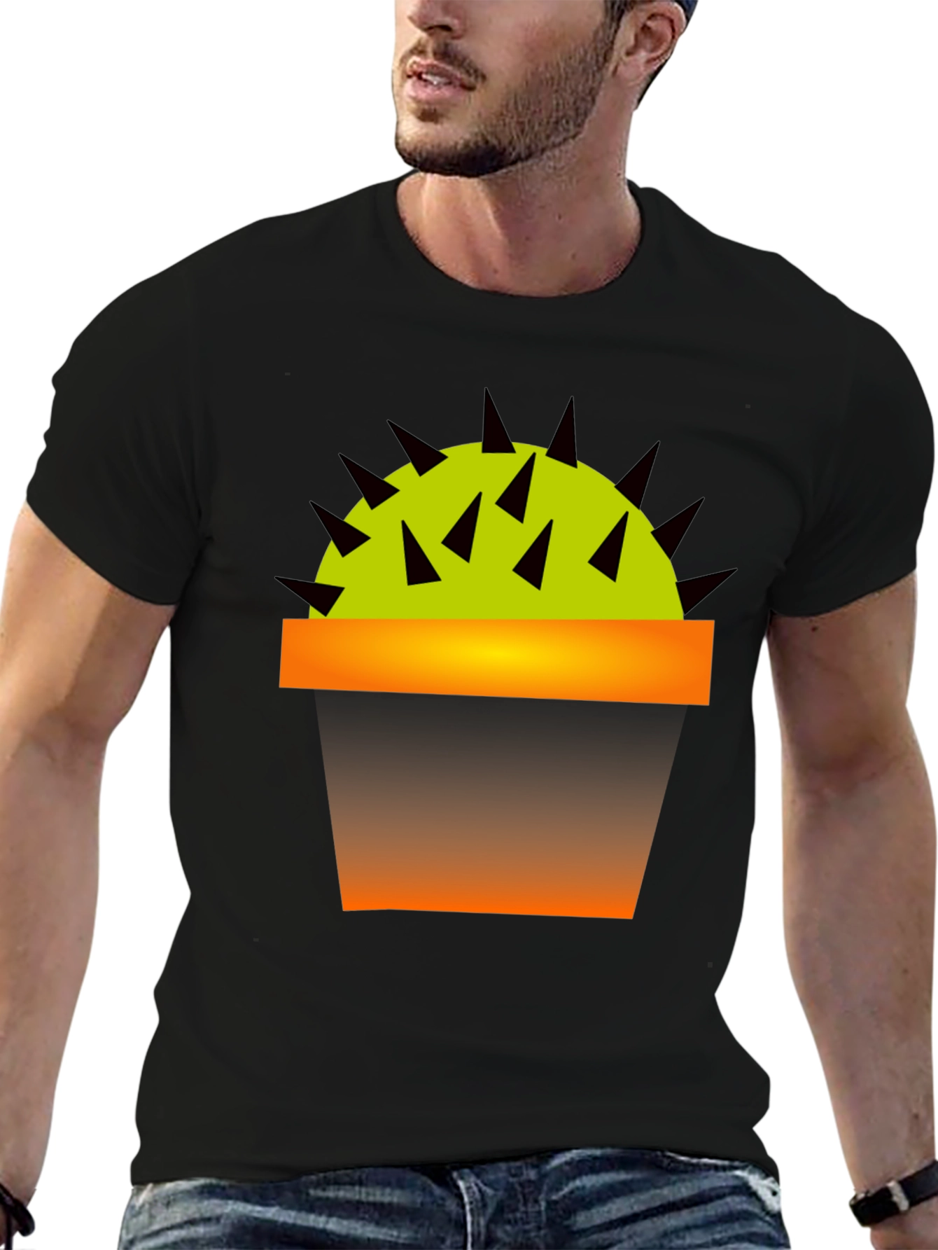 Cactus Graphic Tee - Fun & Unique Design