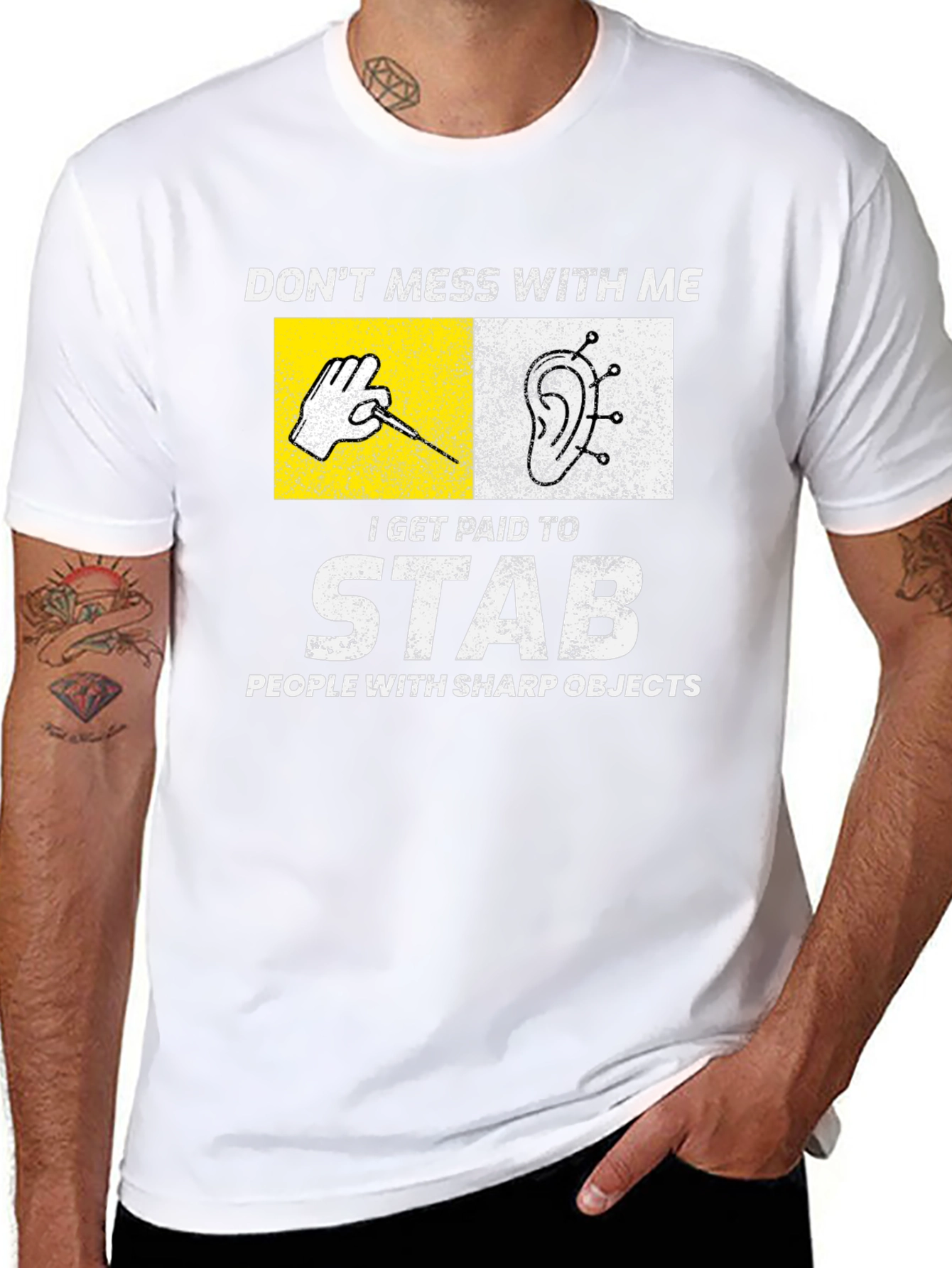 Dont Mess With Me Funny Puncture Acupuncture Shirt