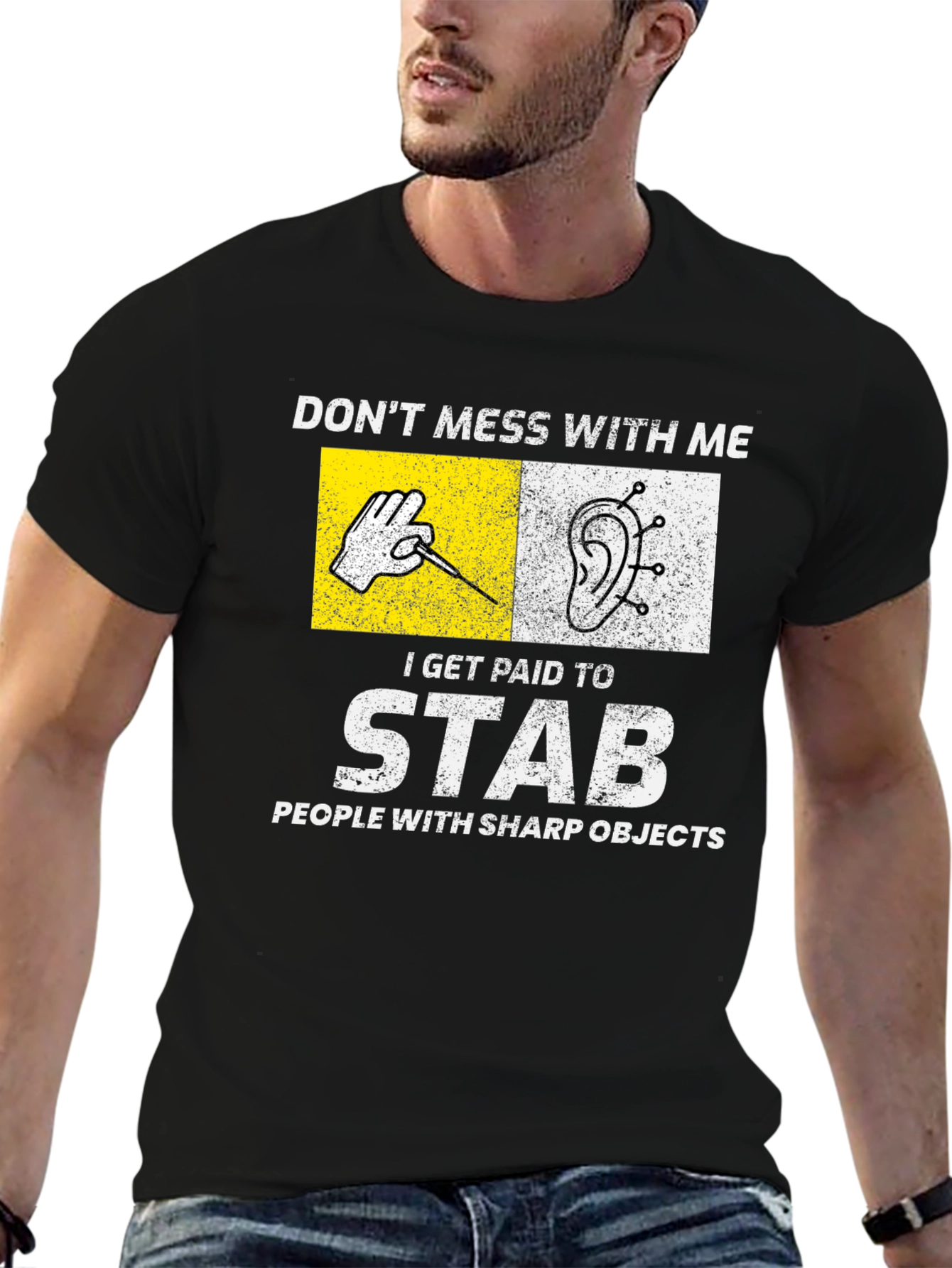 Dont Mess With Me Funny Puncture Acupuncture Shirt
