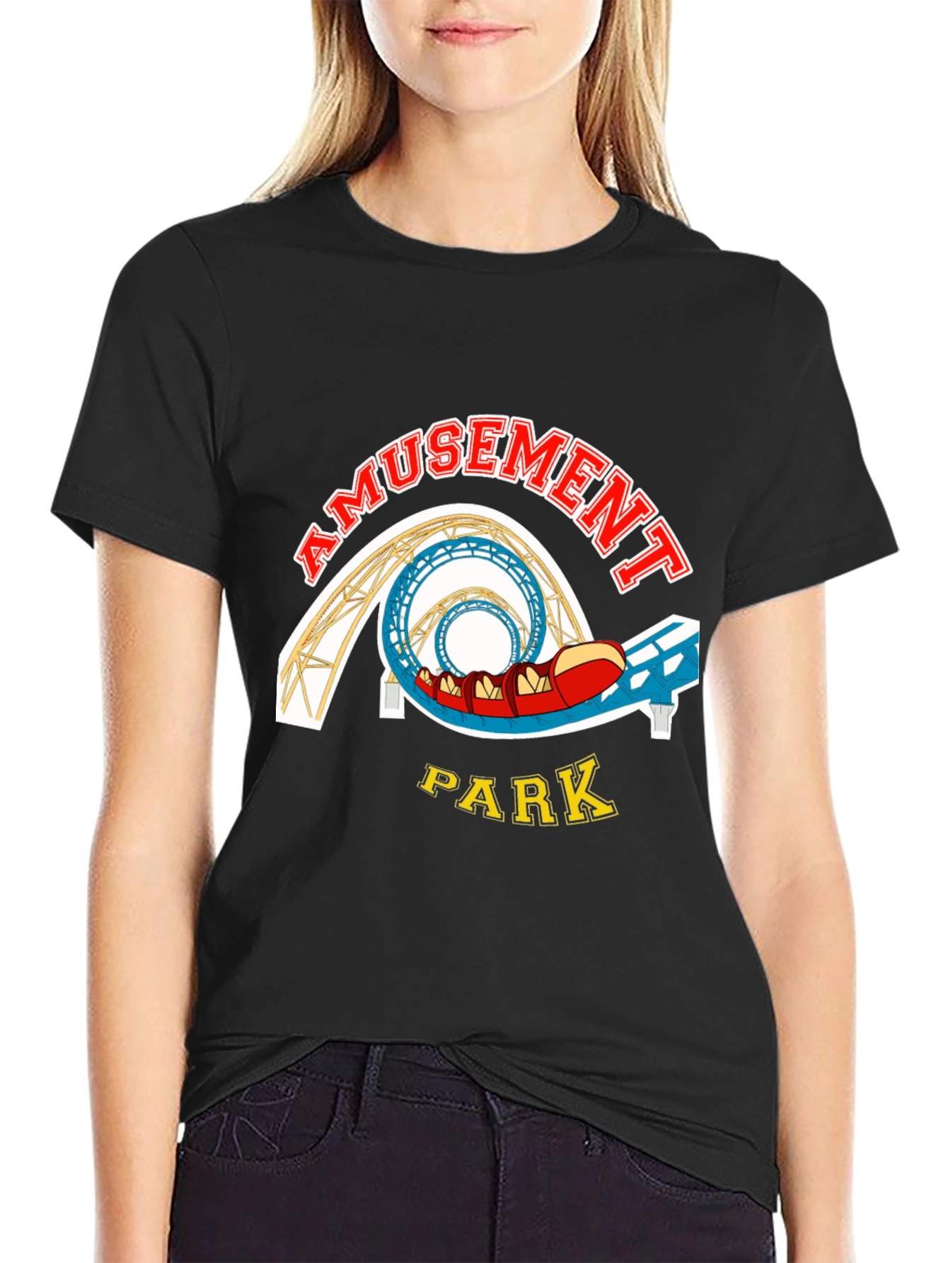 Amusement Park T-Shirt - Fun & Stylish