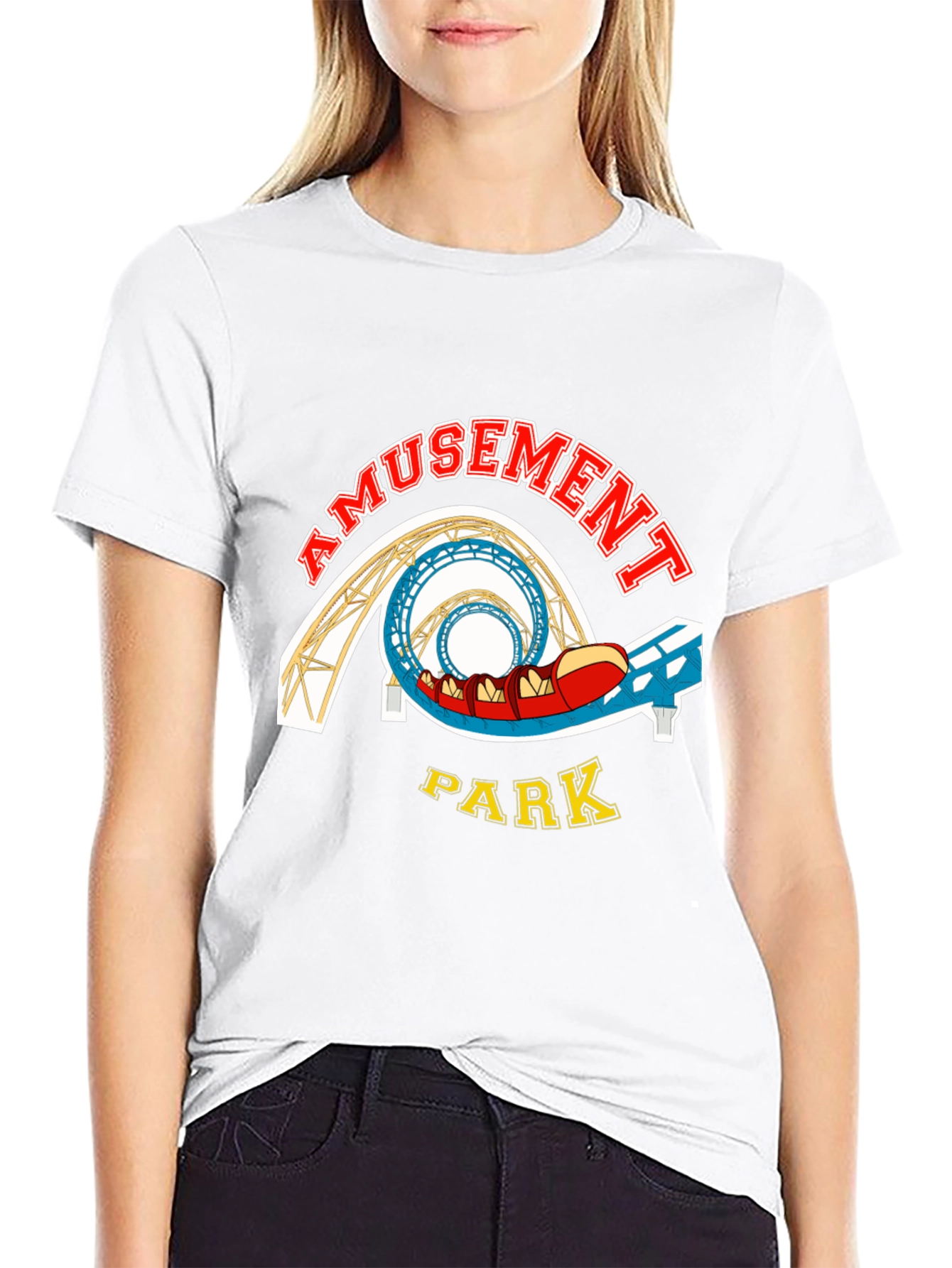 Amusement Park T-Shirt - Fun & Stylish