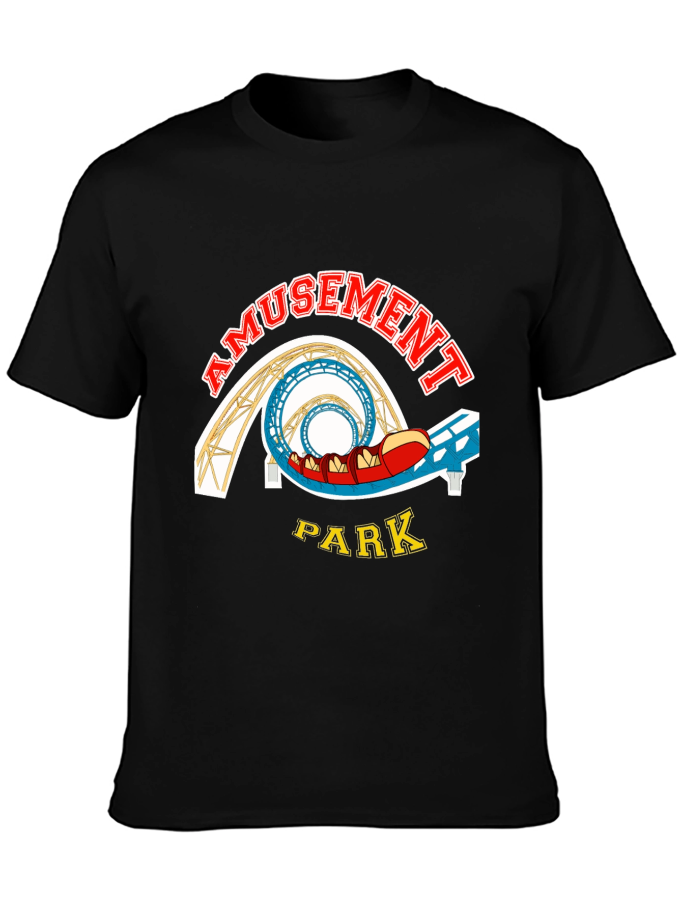 Amusement Park T-Shirt - Fun & Stylish
