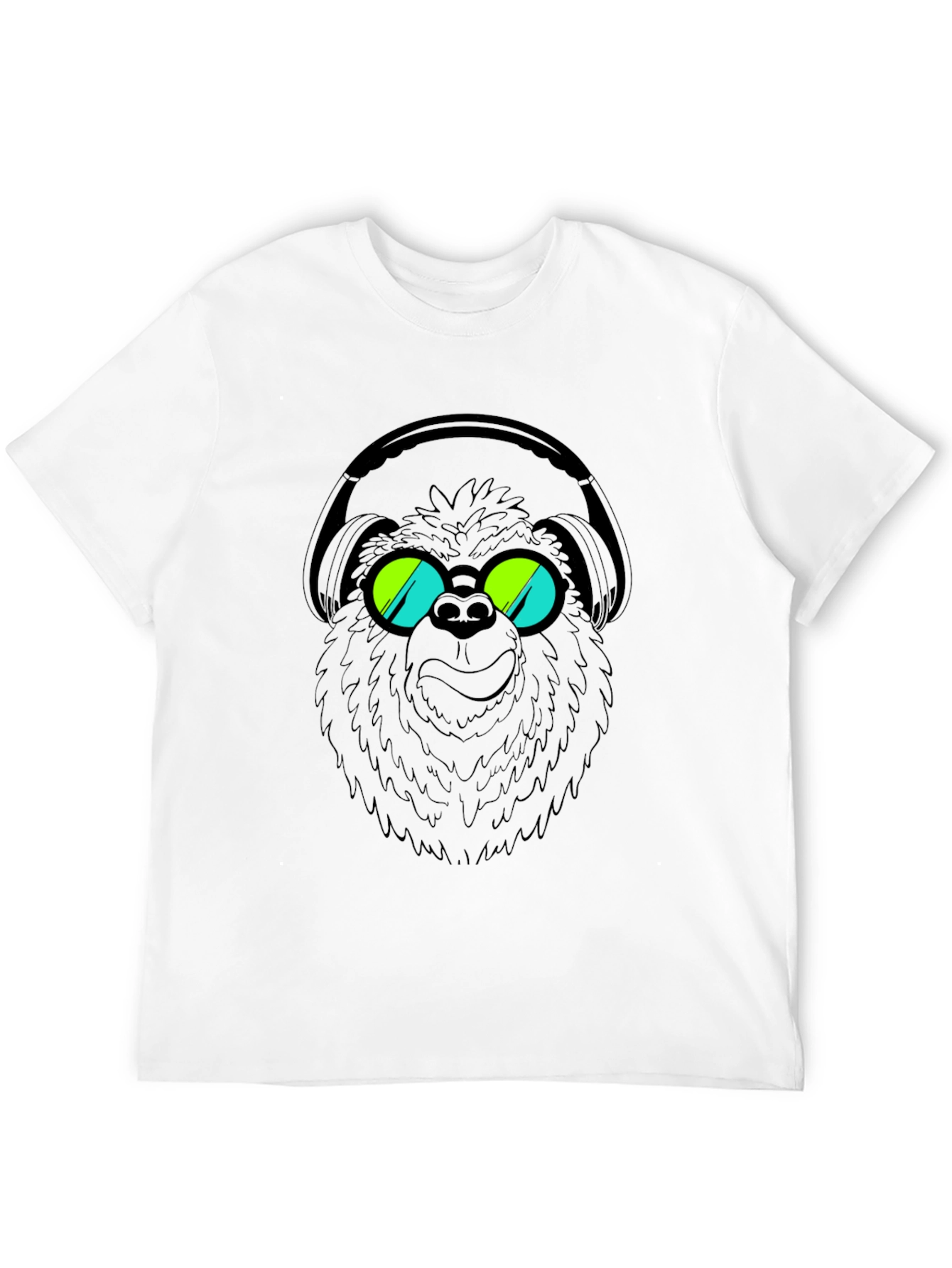 DJ Bear Graphic Tee - Cool & Comfy!