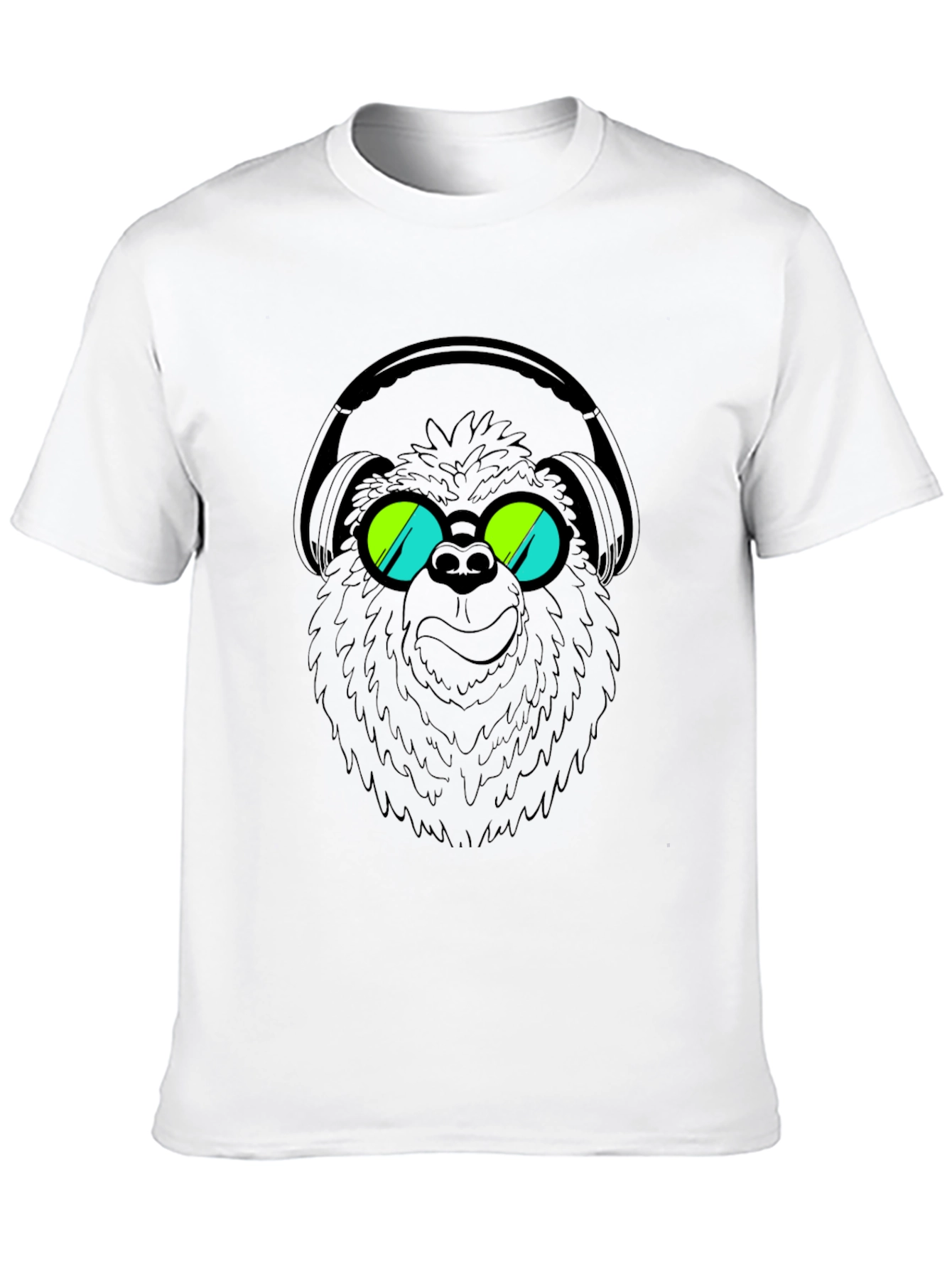 DJ Bear Graphic Tee - Cool & Comfy!