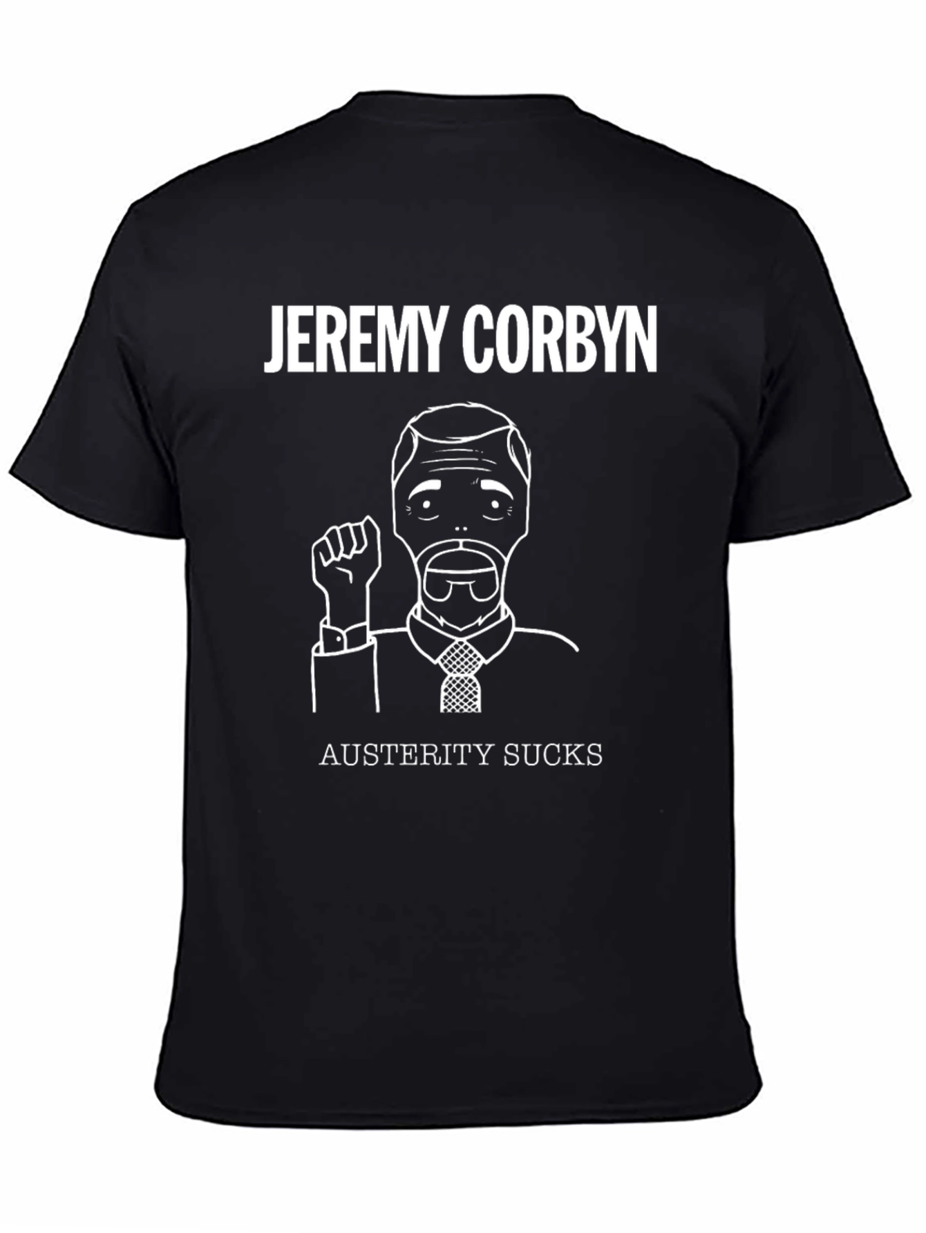 Jeremy Corbyn Austerity Sucks Graphic Tee