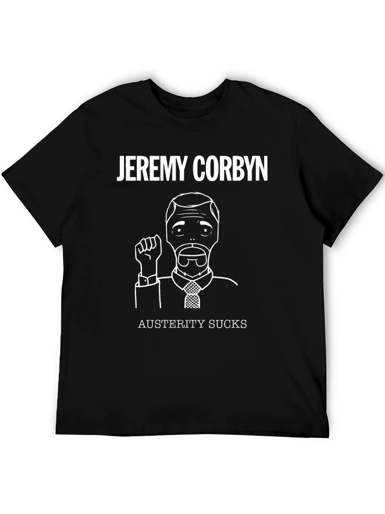 Jeremy Corbyn Austerity Sucks Graphic Tee