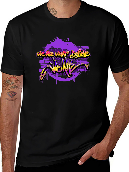 Urban Style Graphic T-Shirt: We Are What We Are