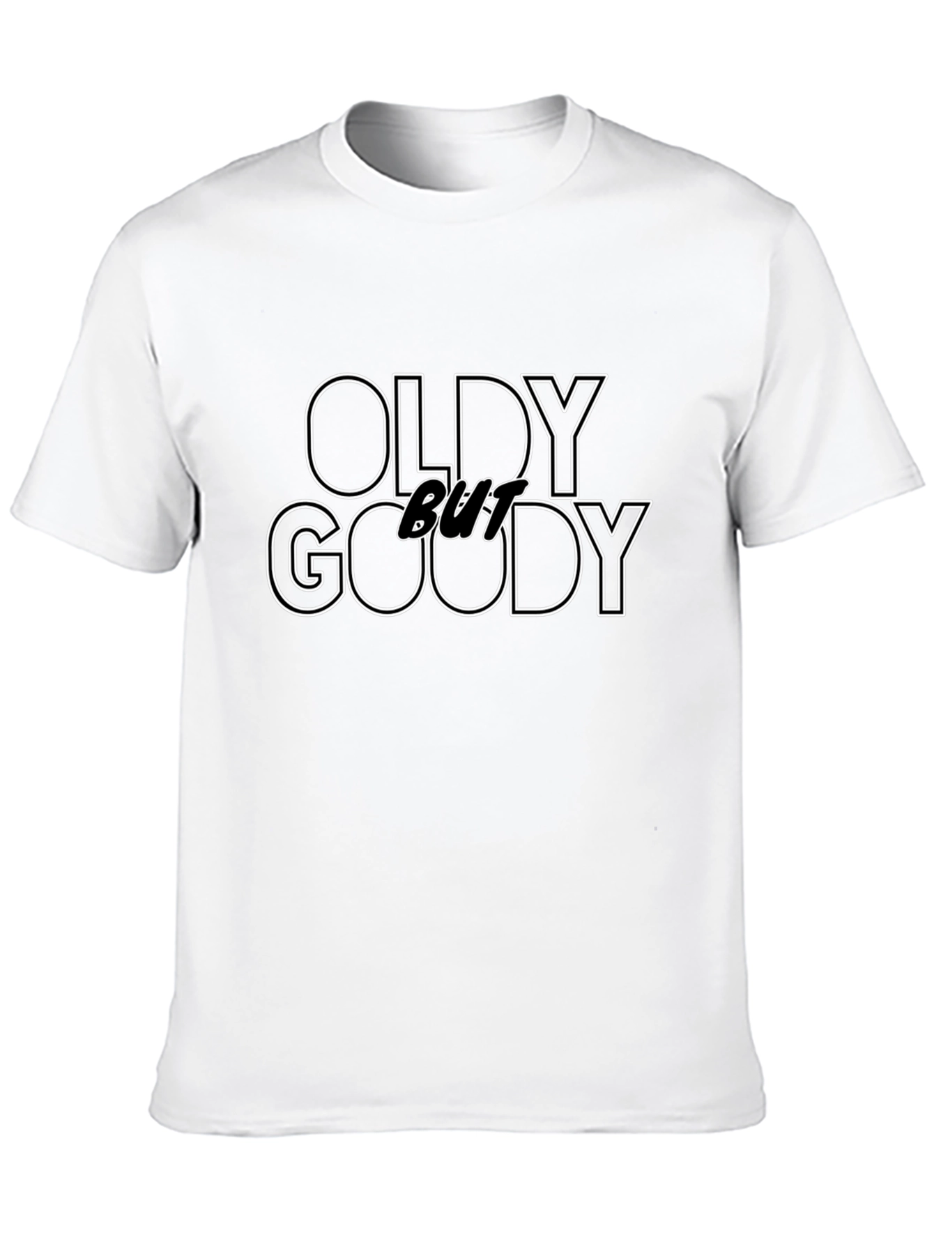 Oldy But Goody Black Graphic Tee