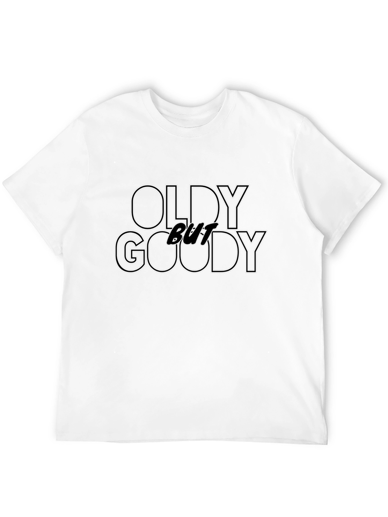 Oldy But Goody Black Graphic Tee