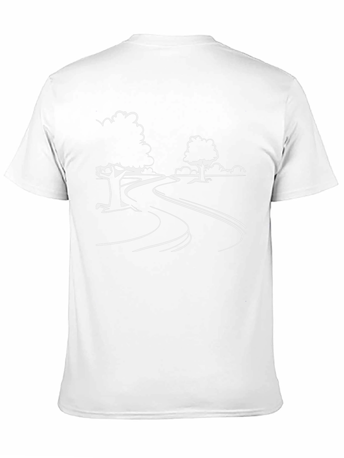 Roadside Tree Graphic Tee - Black