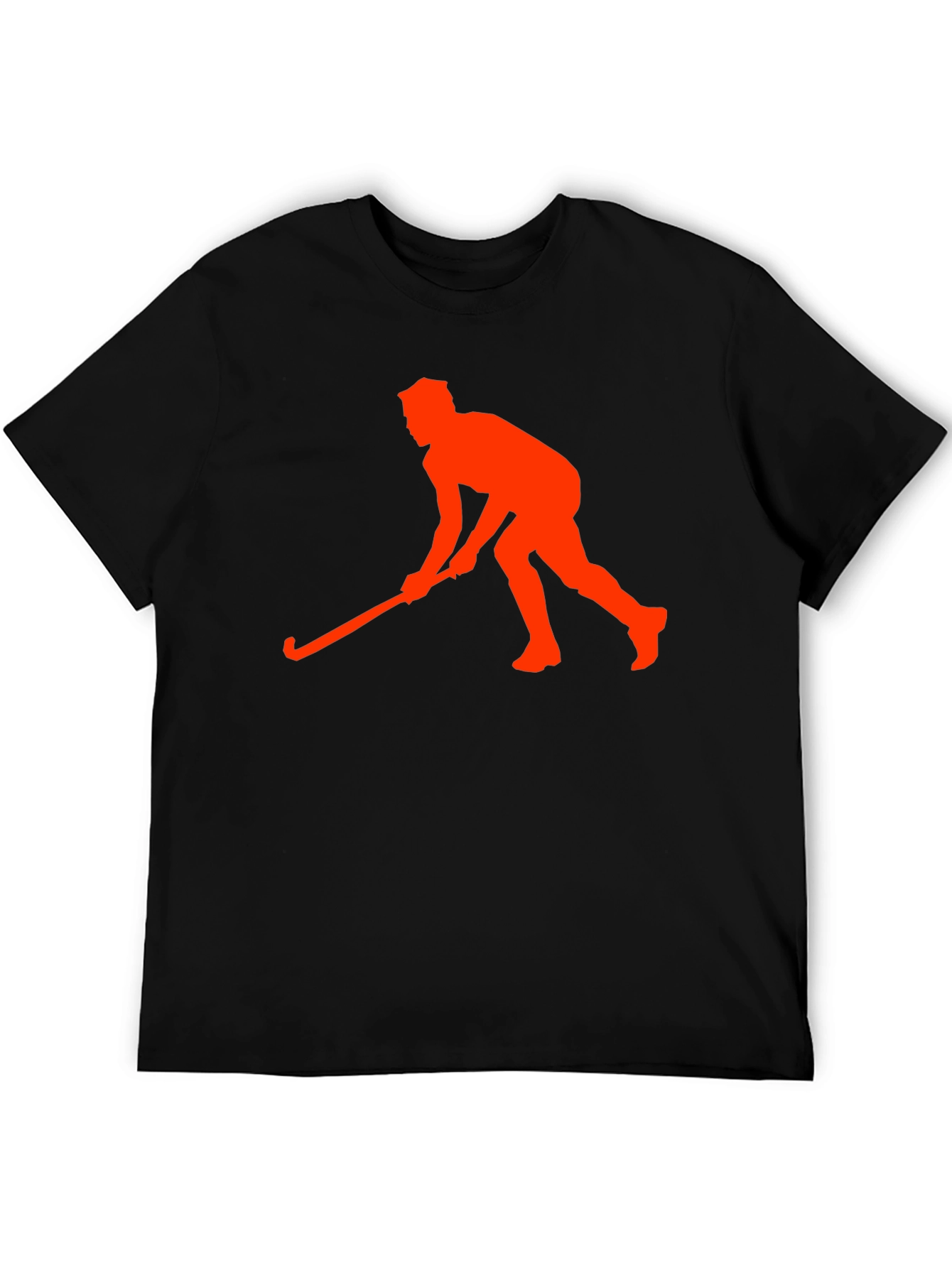 Field Hockey Silhouette Graphic Tee