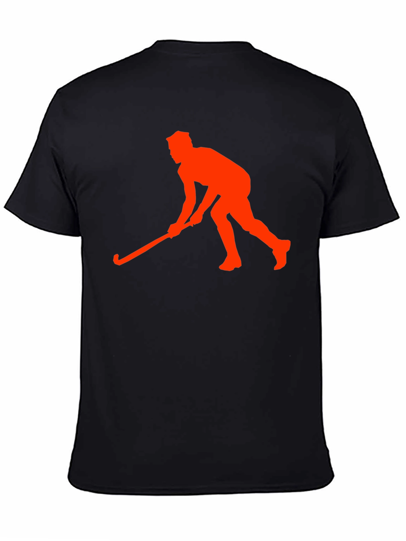 Field Hockey Silhouette Graphic Tee