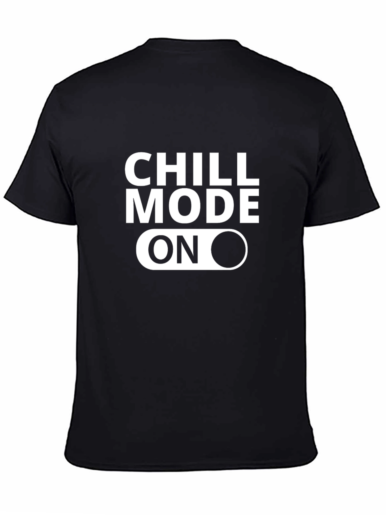 Chill Mode On Graphic Tee - Relaxed Style