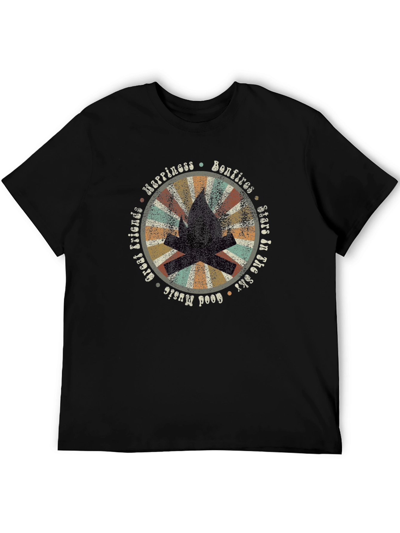 Bonfire Happiness Graphic Tee