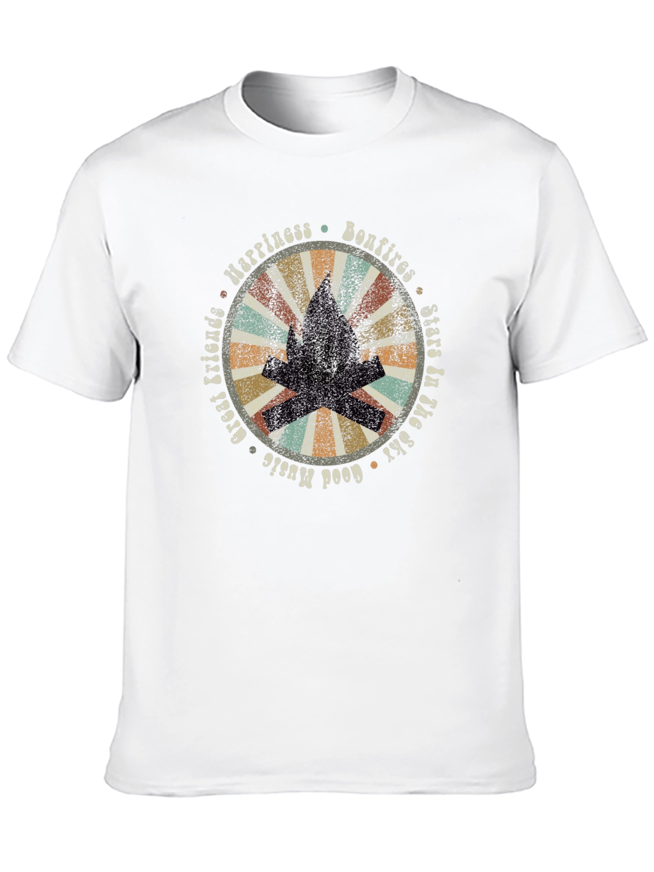Bonfire Happiness Graphic Tee