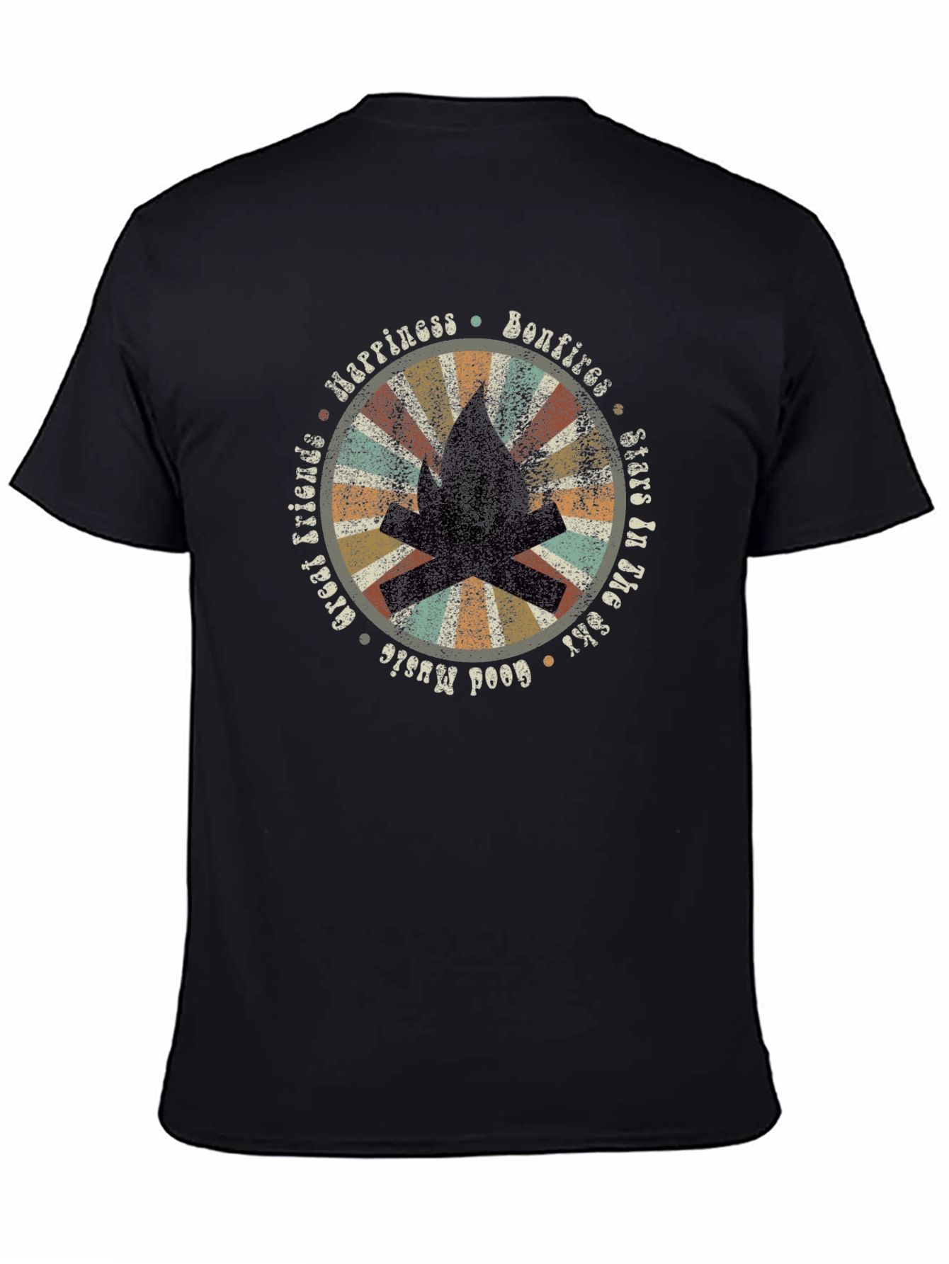 Bonfire Happiness Graphic Tee