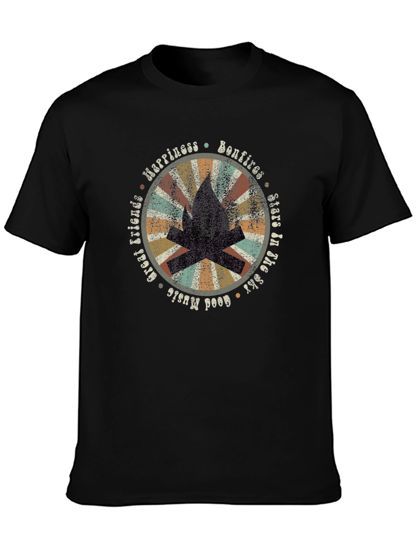 Bonfire Happiness Graphic Tee