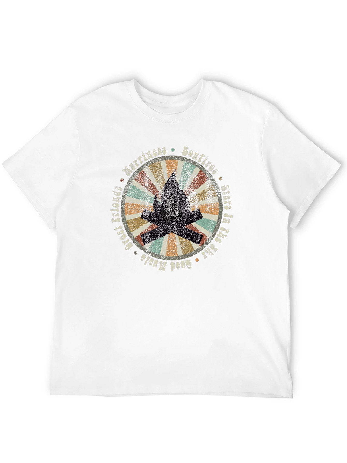 Bonfire Happiness Graphic Tee