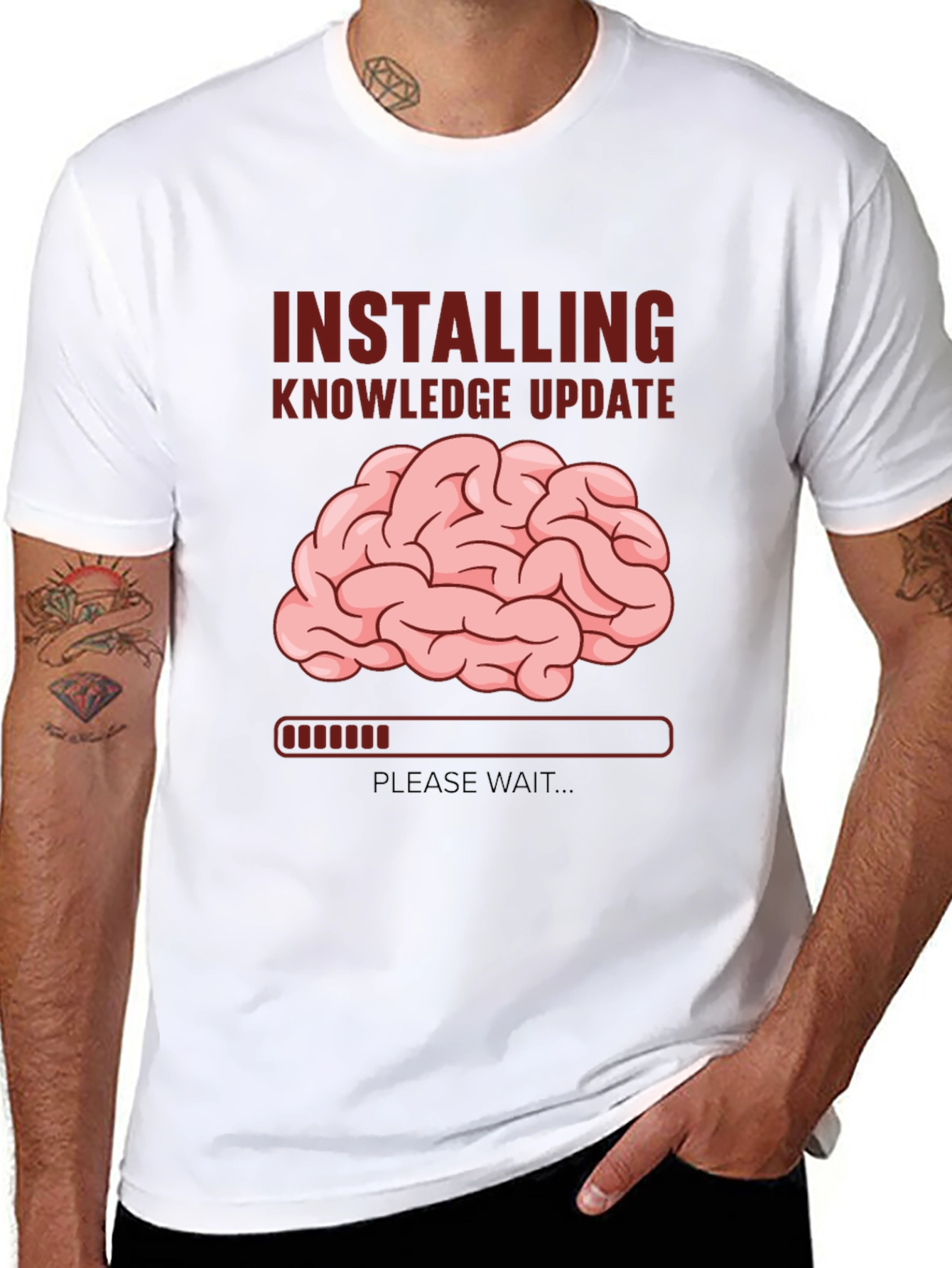 Installing Knowledge Update T-Shirt