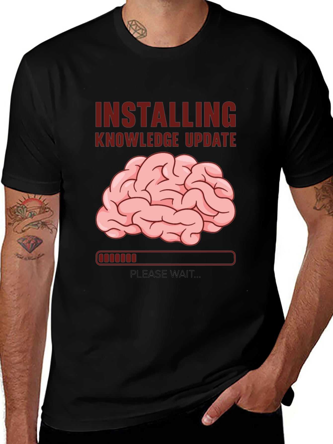 Installing Knowledge Update T-Shirt
