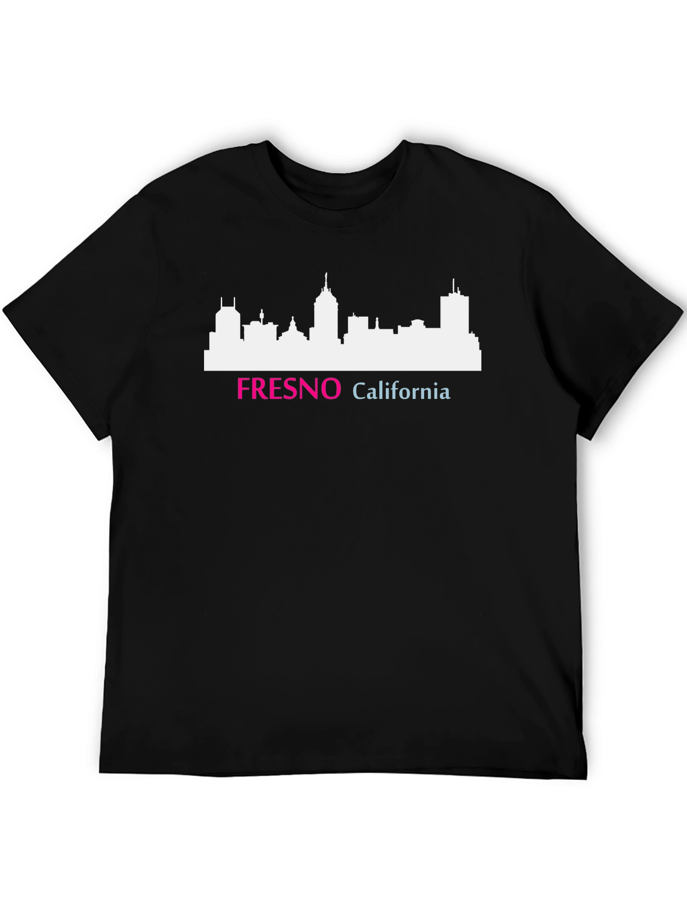Fresno California Skyline Graphic T-Shirt