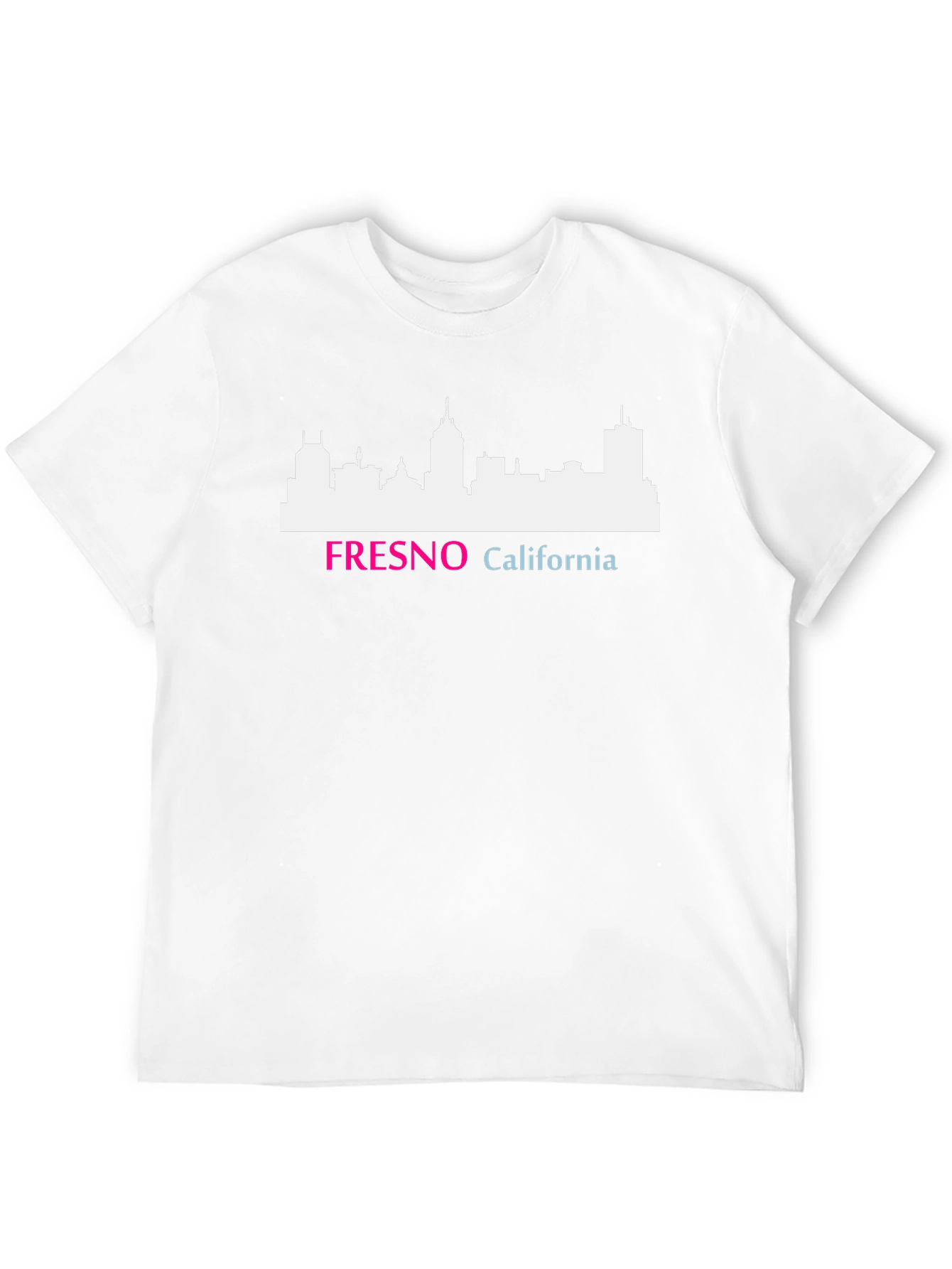 Fresno California Skyline Graphic T-Shirt