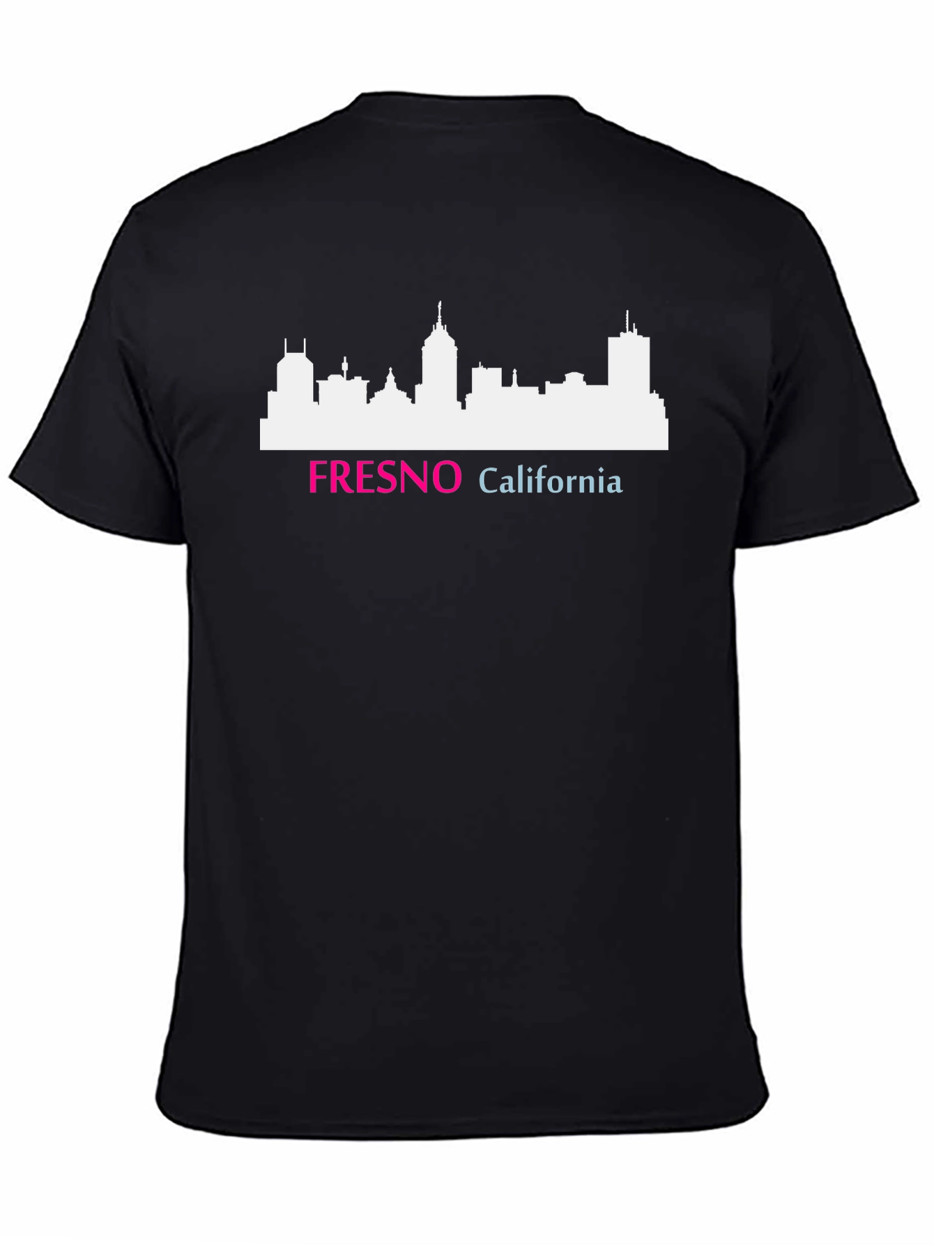 Fresno California Skyline Graphic T-Shirt