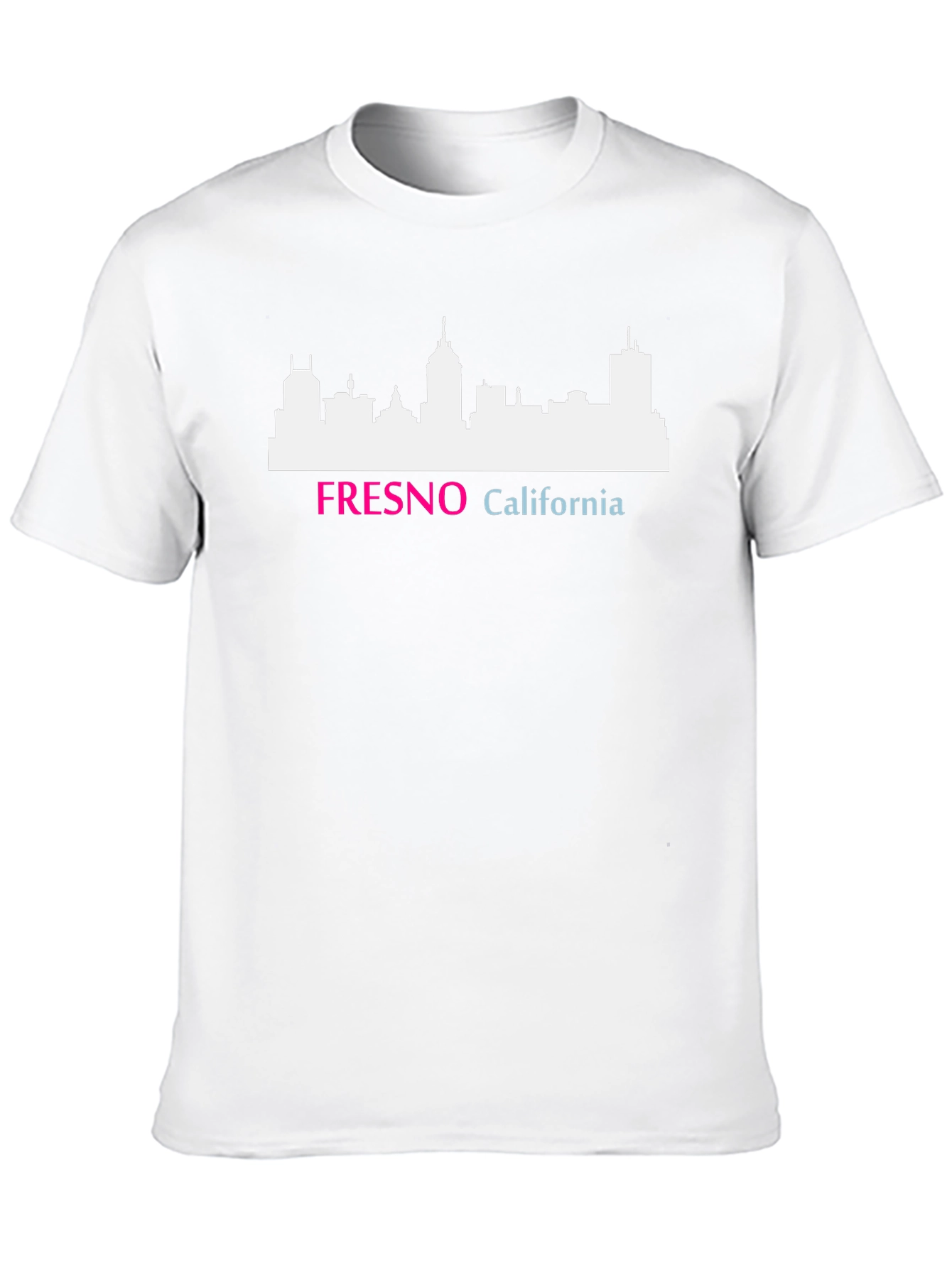 Fresno California Skyline Graphic T-Shirt