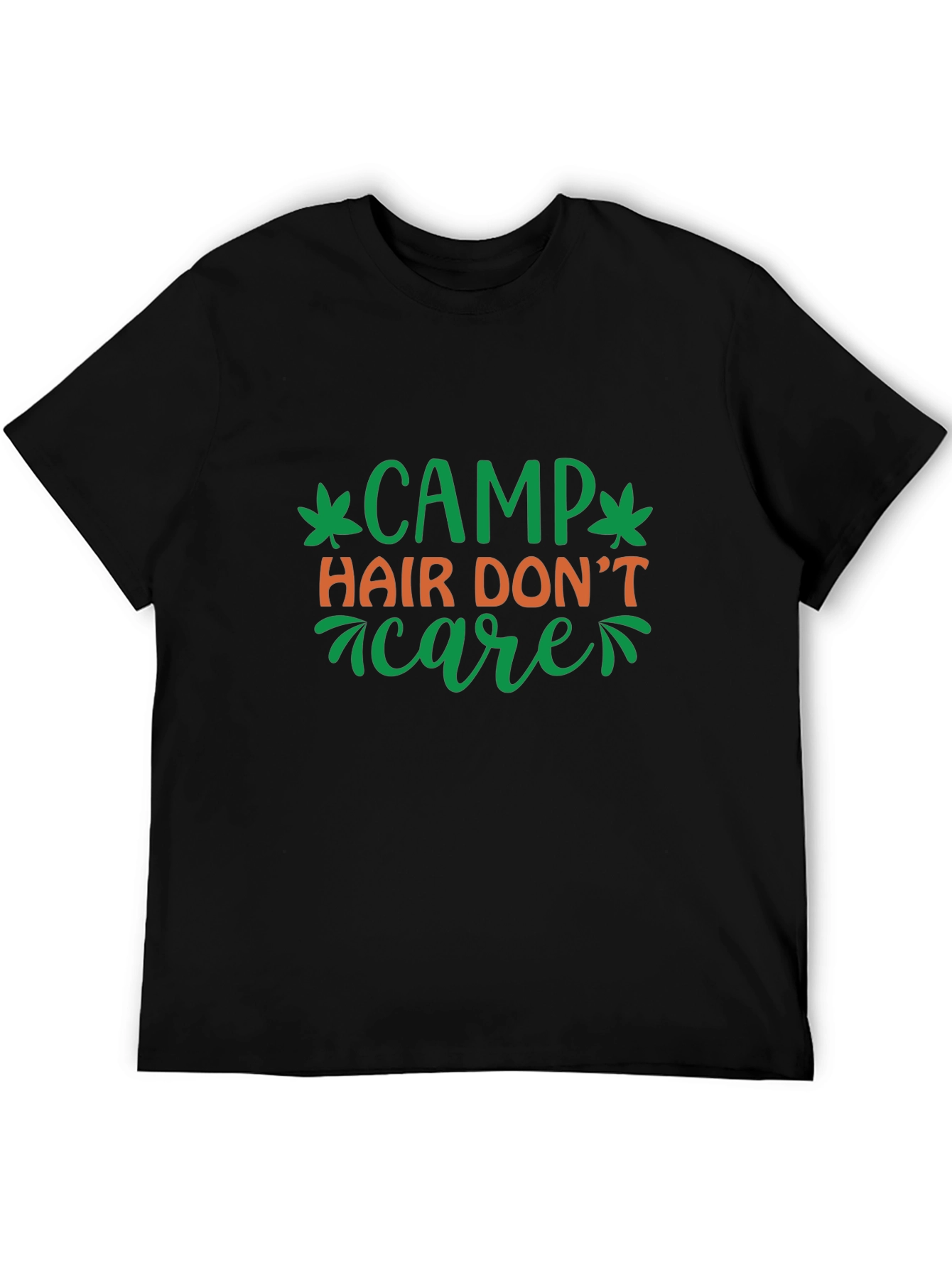 Camp Hair Dont Care Graphic T-Shirt