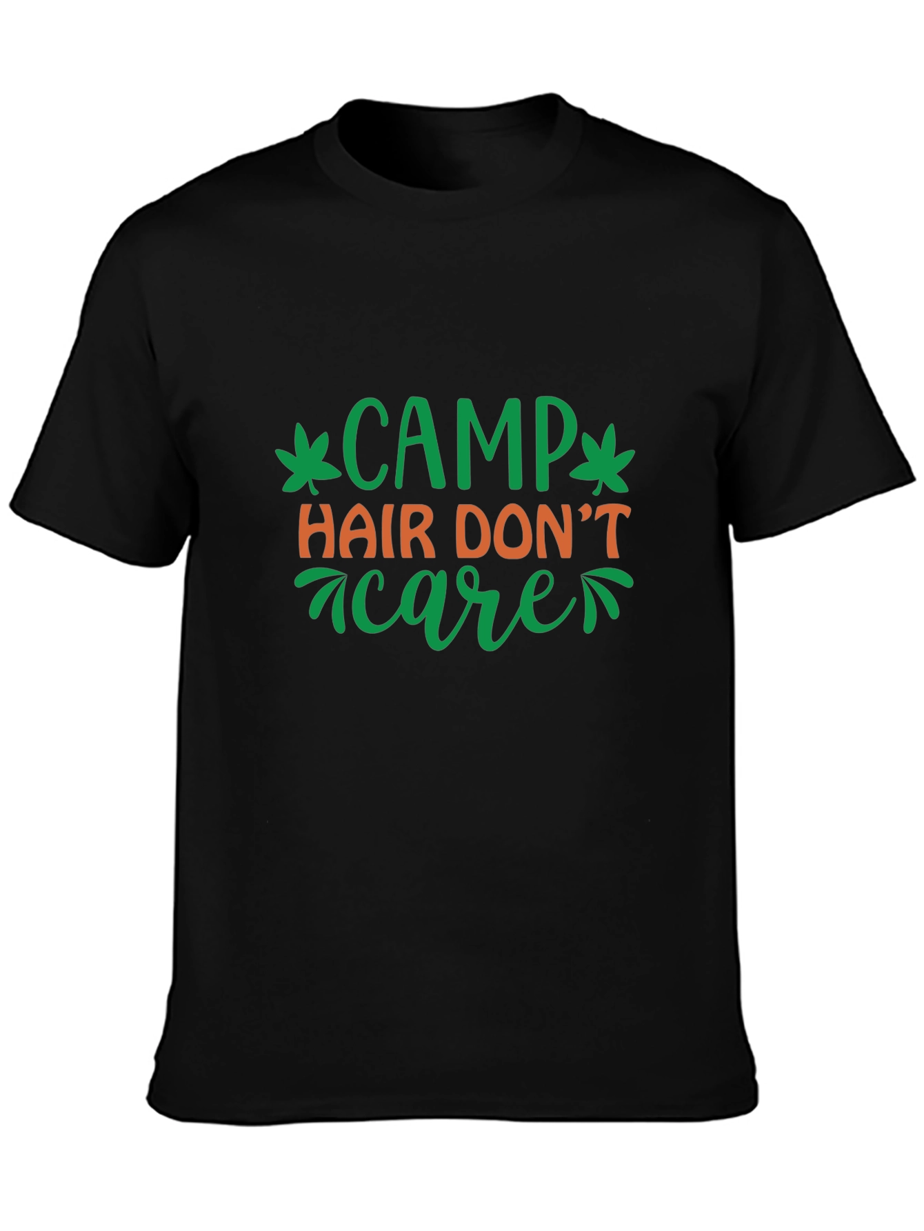 Camp Hair Dont Care Graphic T-Shirt