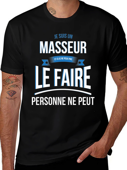 Je Suis Un Masseur Graphic Tee