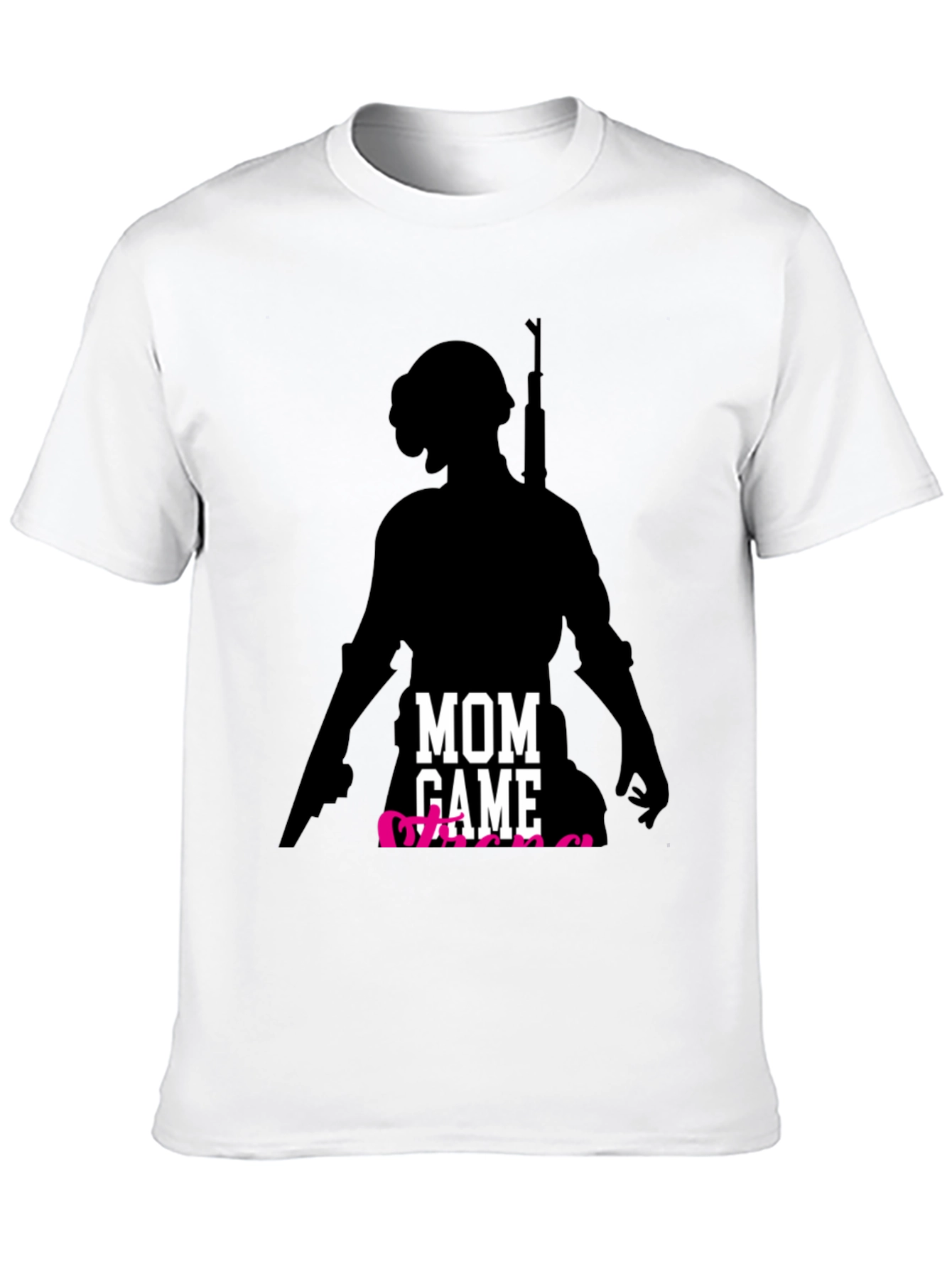 Mom Gamer T-Shirt - Player Silhouette