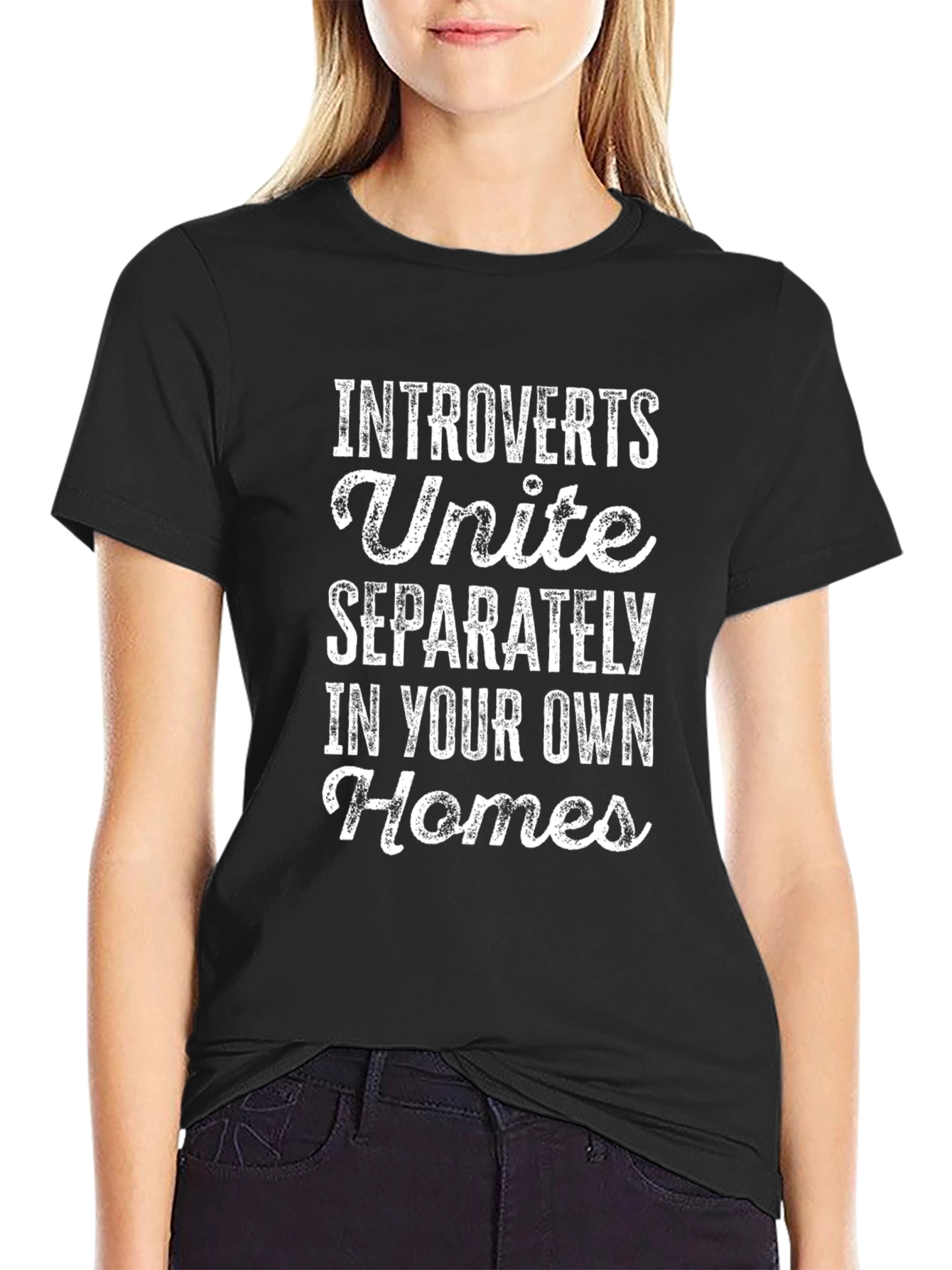 Introverts Unite Separately T-Shirt