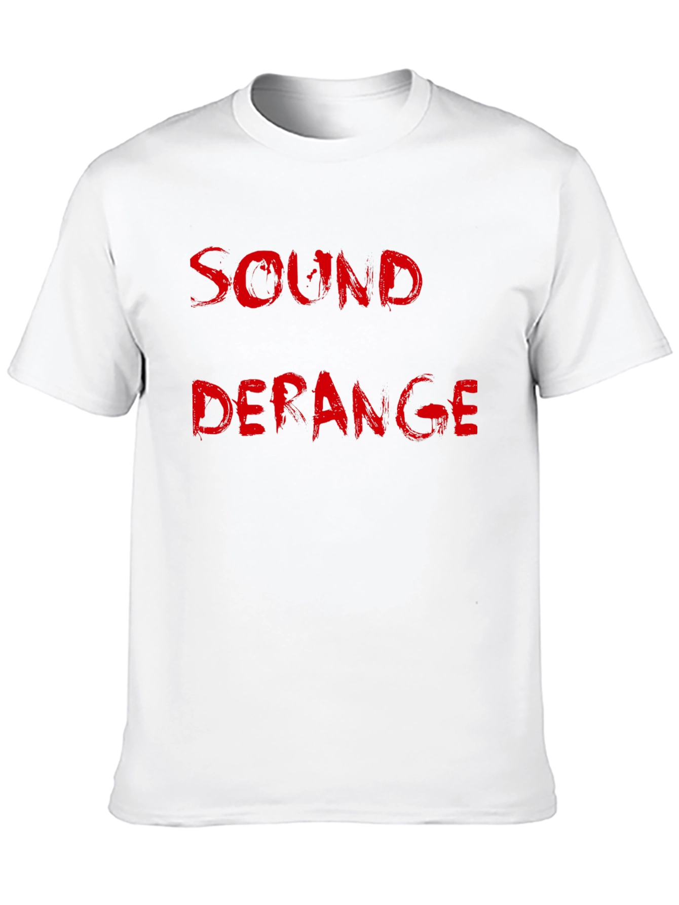 Sound Deranged Black Cotton Graphic Tee