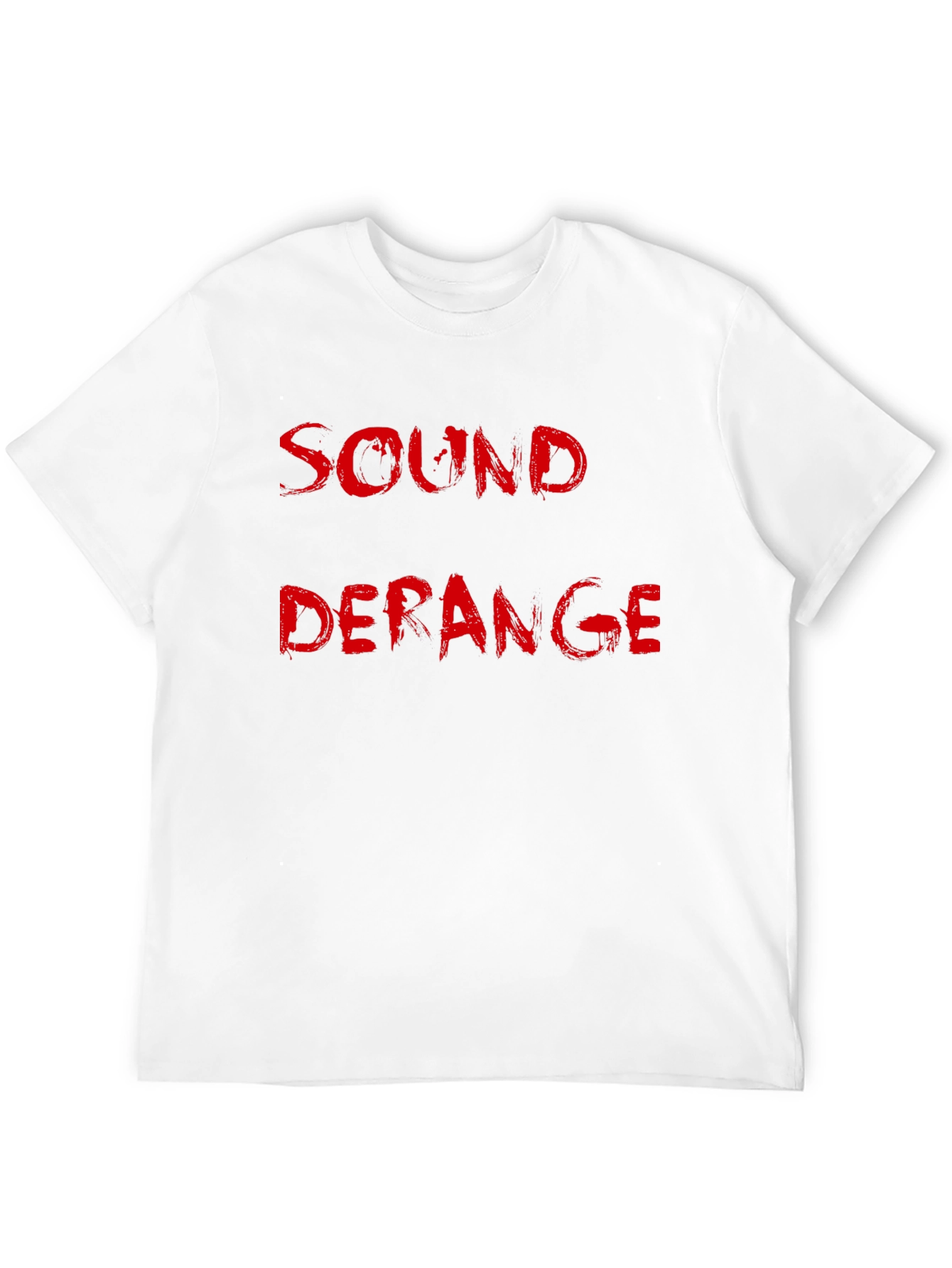 Sound Deranged Black Cotton Graphic Tee