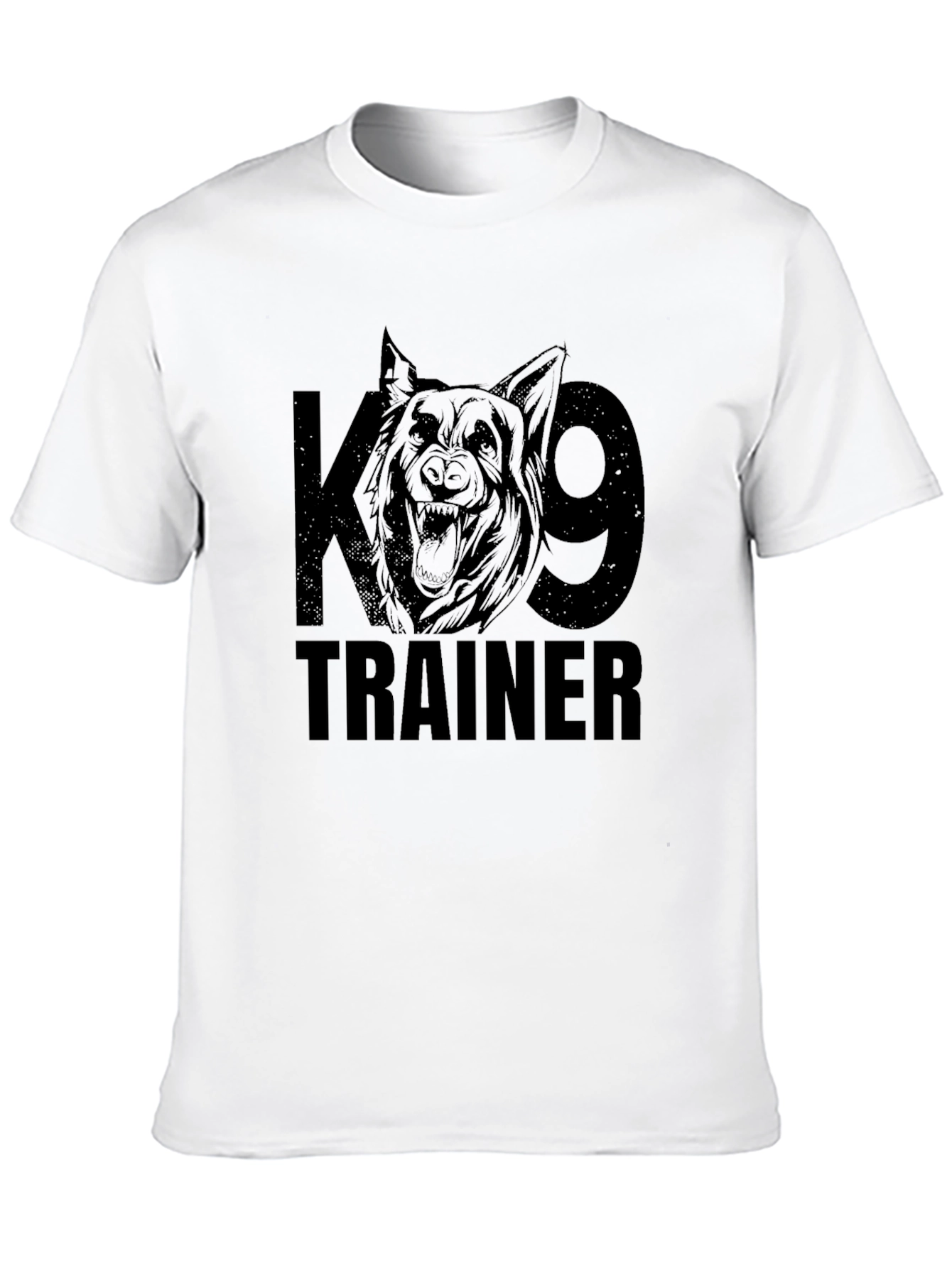 K9 Trainer Graphic Tee - Unisex Black T-Shirt