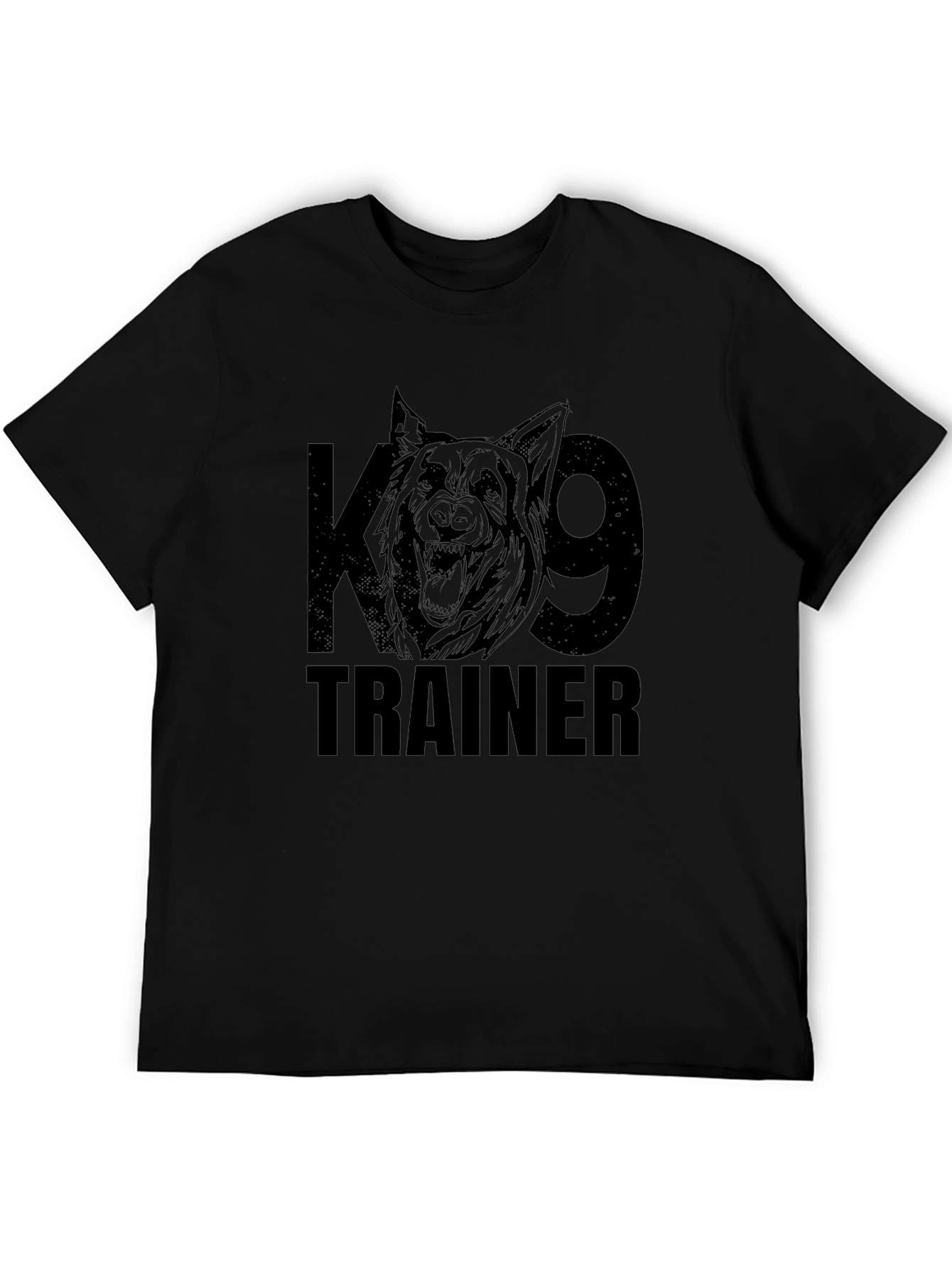 K9 Trainer Graphic Tee - Unisex Black T-Shirt